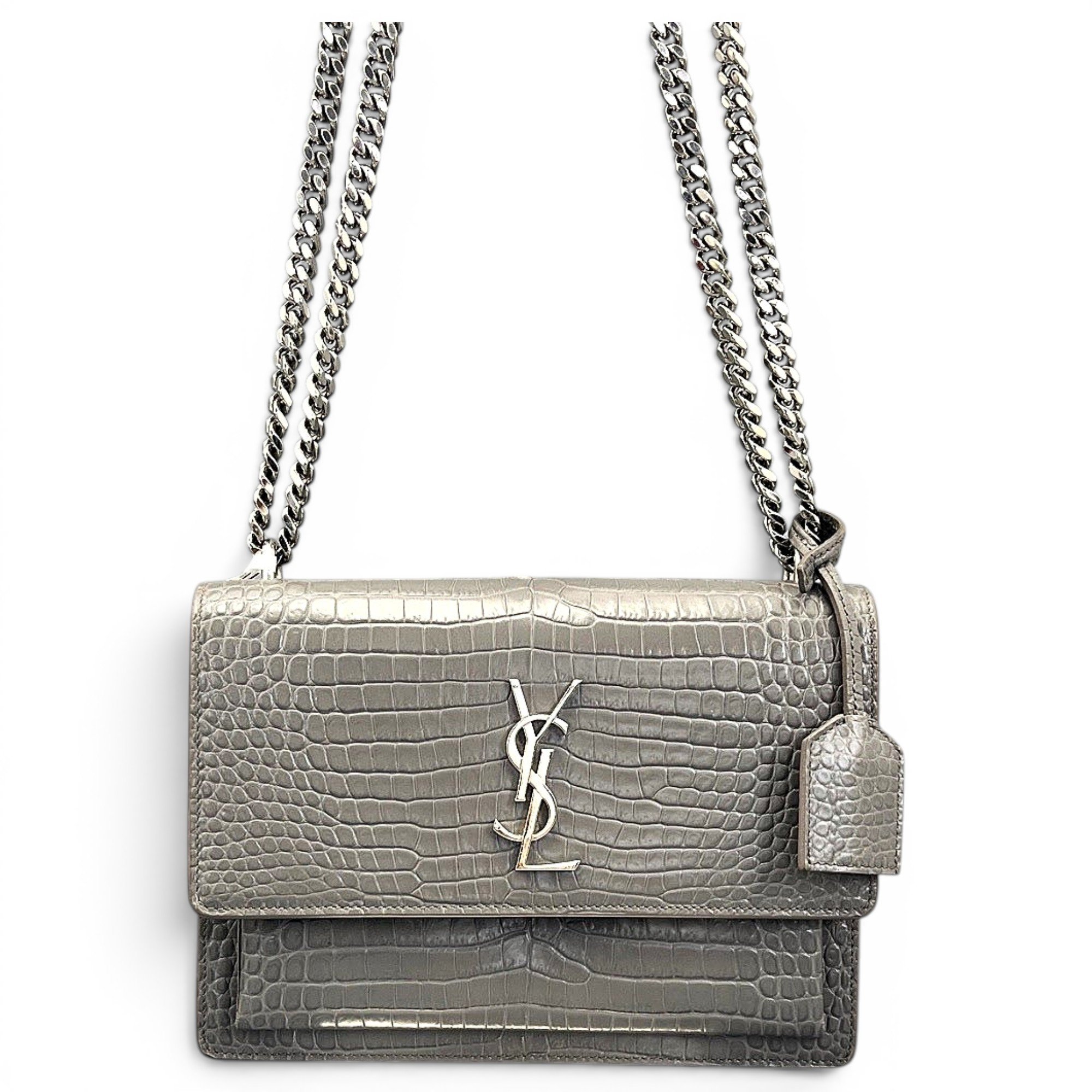 Sunset leather handbag