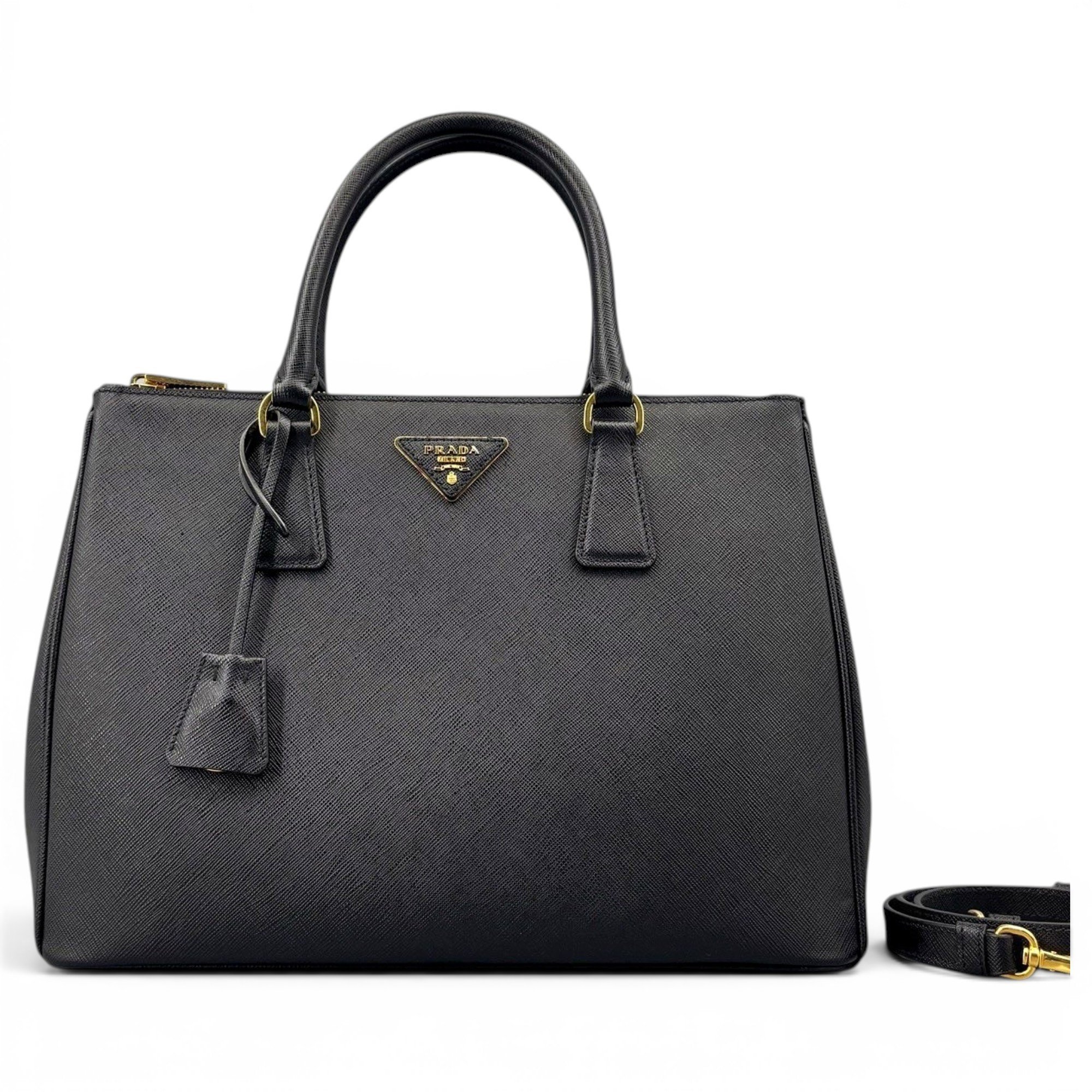 Galleria leather handbag