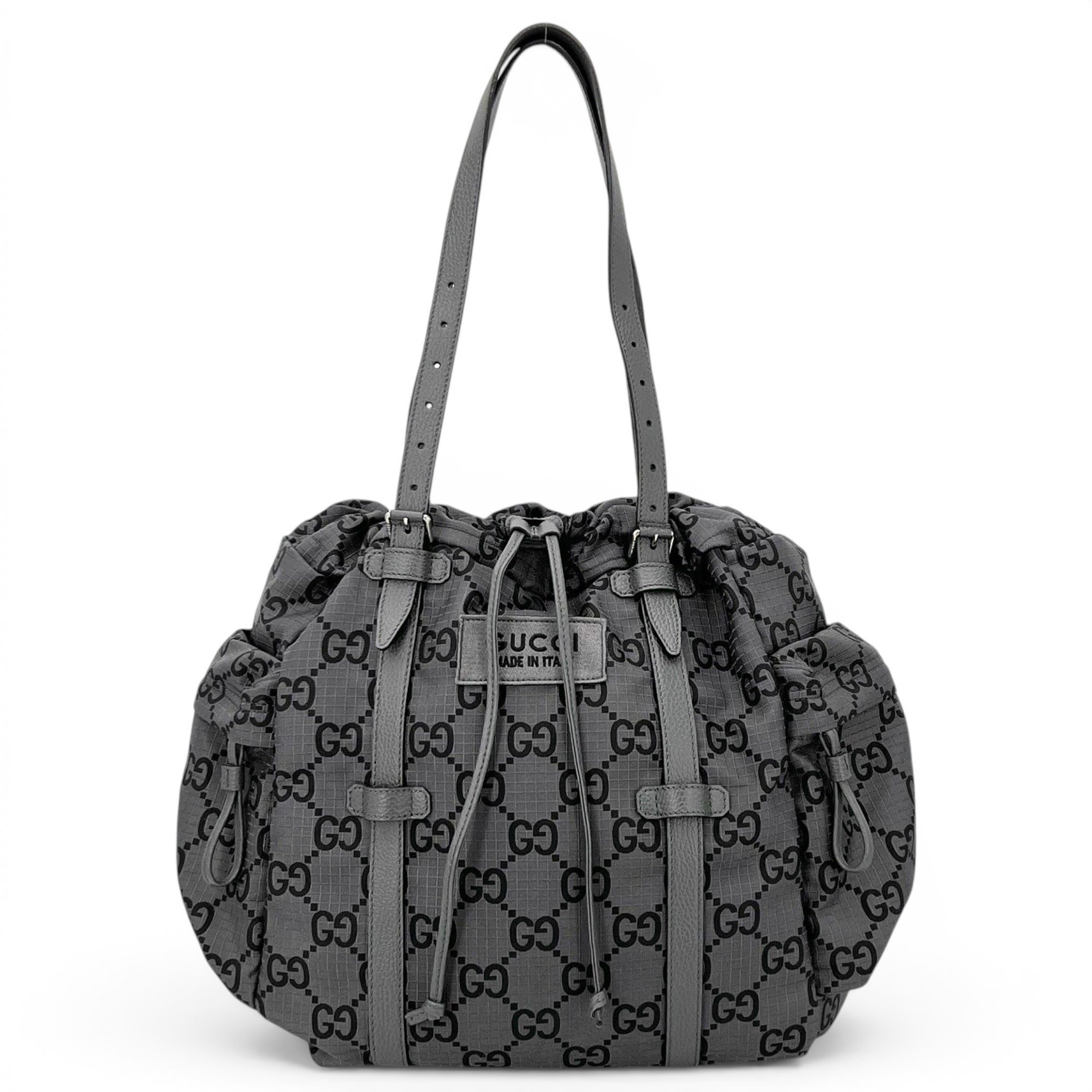 Leather tote