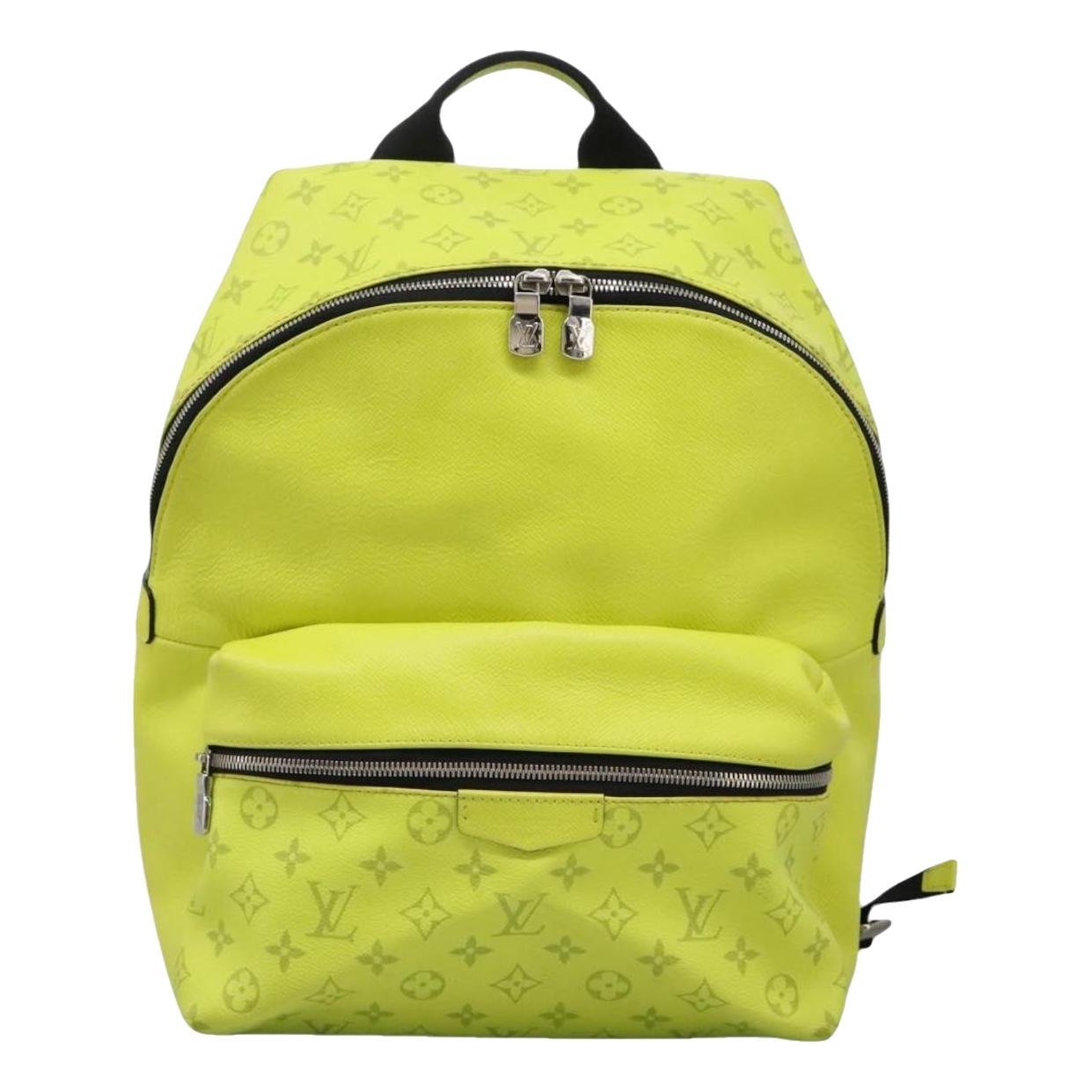 Leather backpack