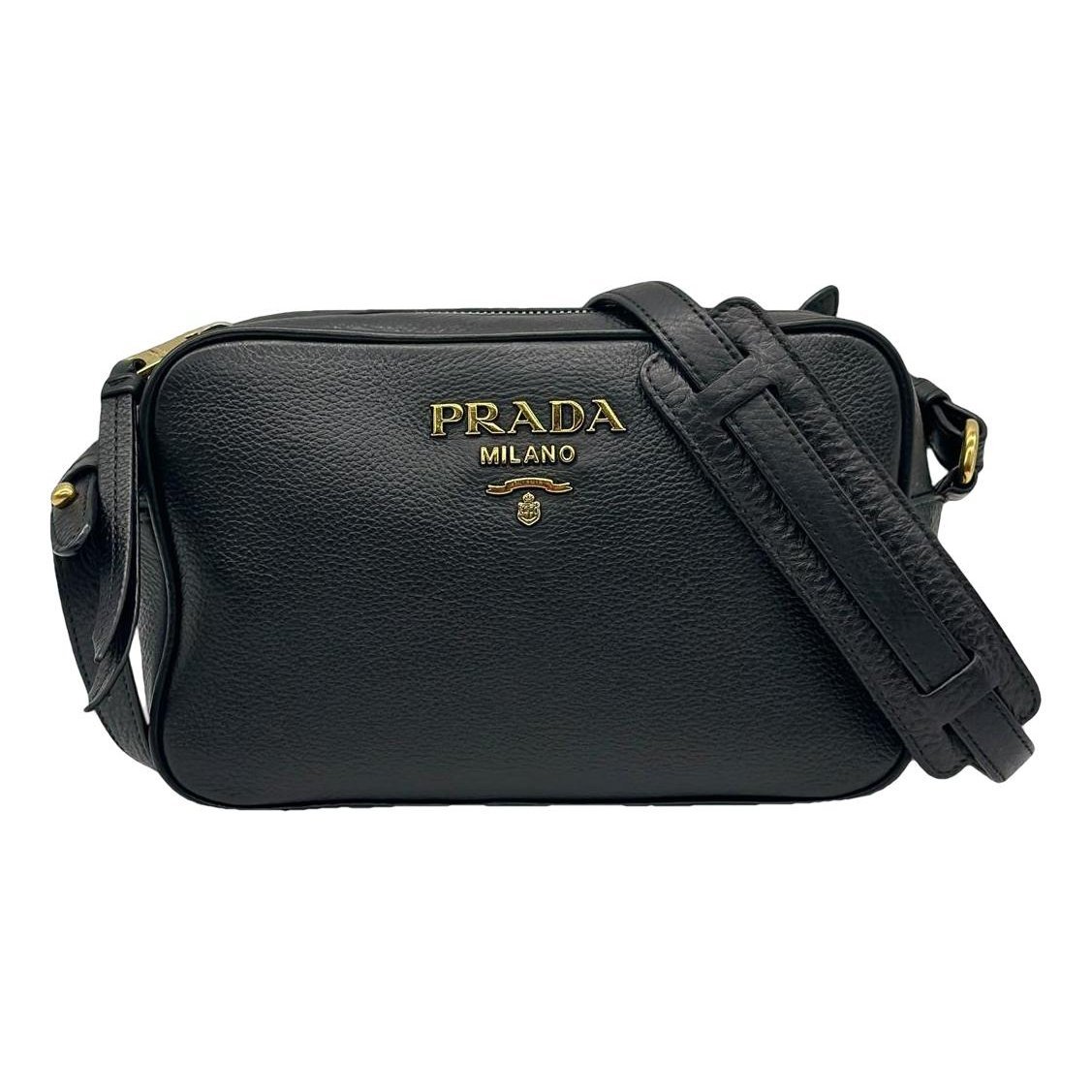 Diagramme leather crossbody bag