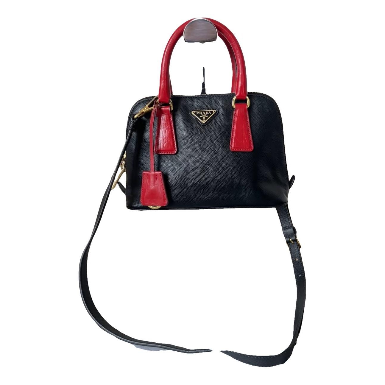 Promenade leather handbag