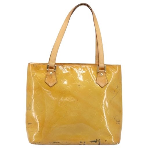 Houston patent leather handbag