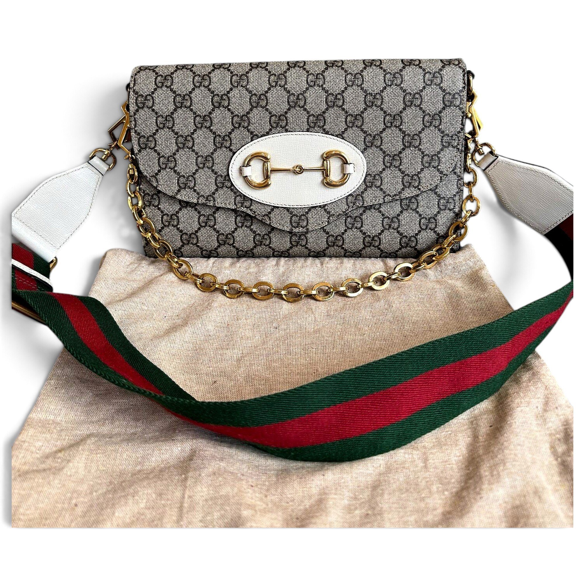 Horsebit 1955 leather handbag