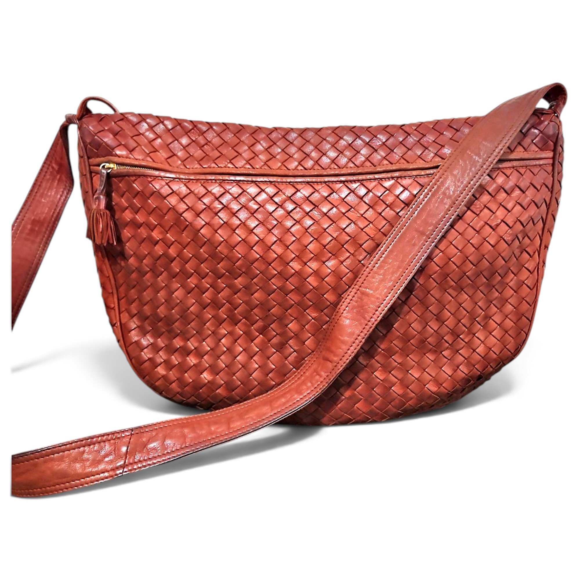 Leather handbag
