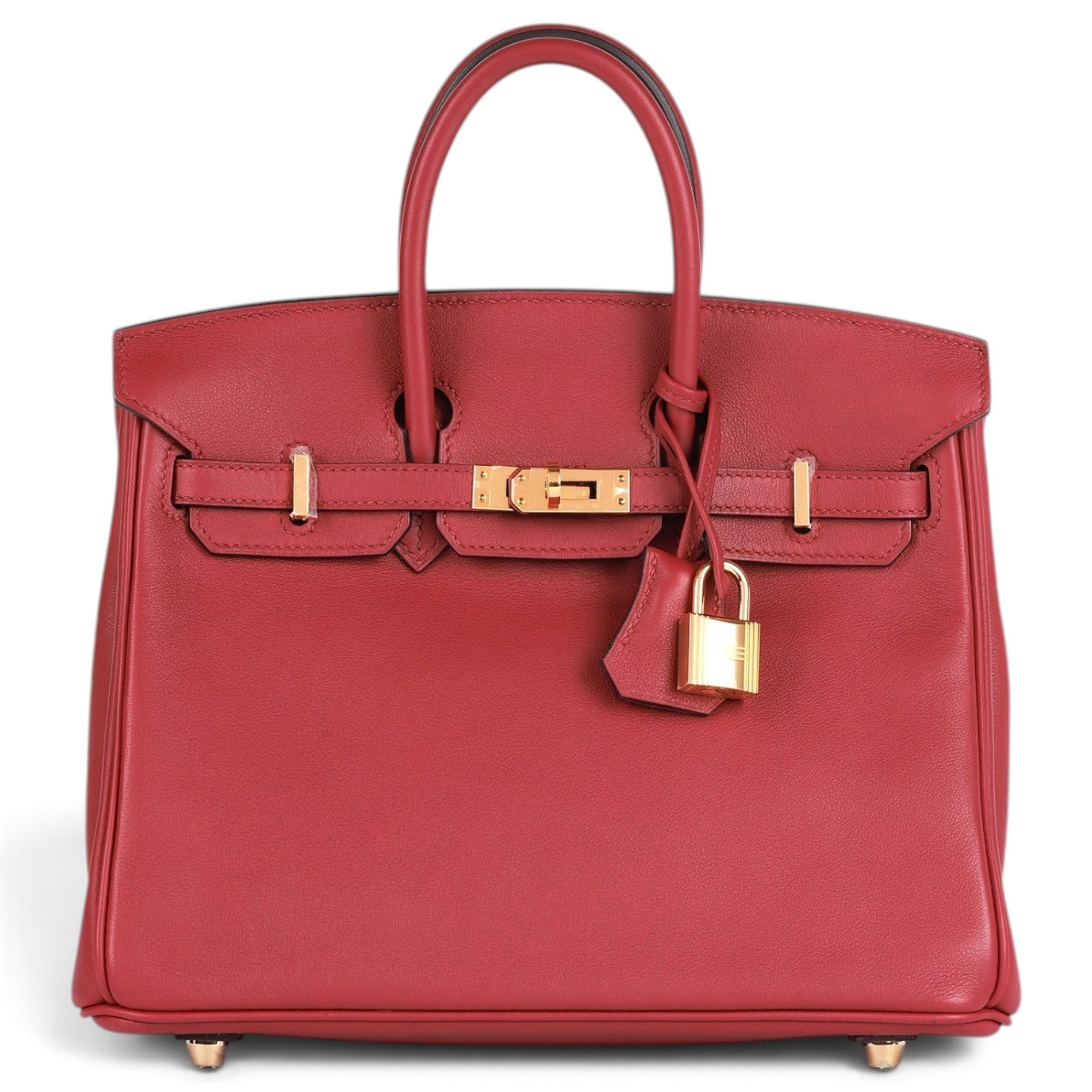 Birkin 25 leather handbag