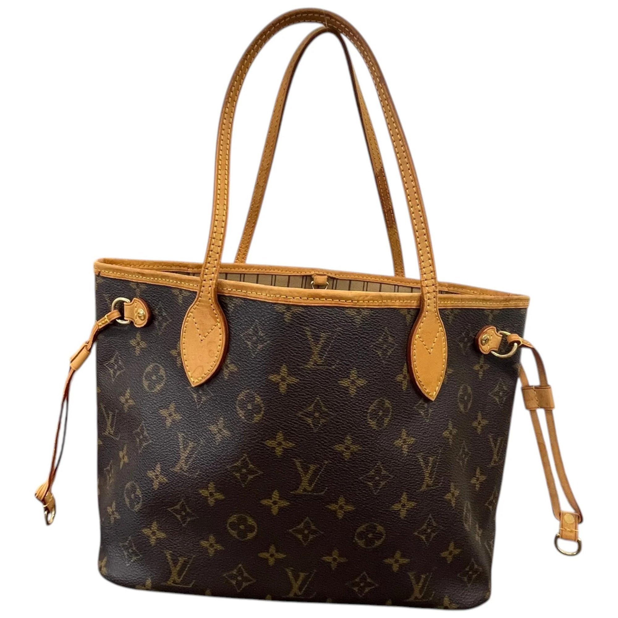 Neverfull leather handbag