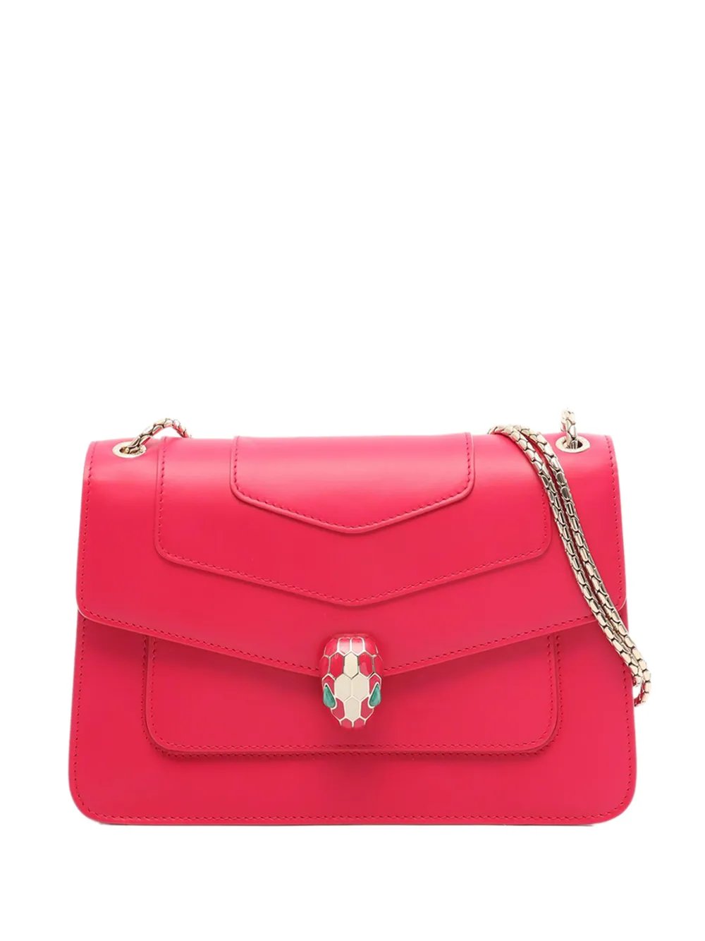 2010-2026 Small Leather Square Serpenti Forever Chain crossbody bag