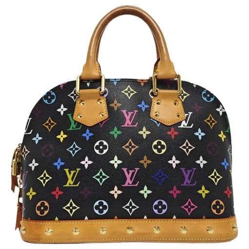Alma leather handbag