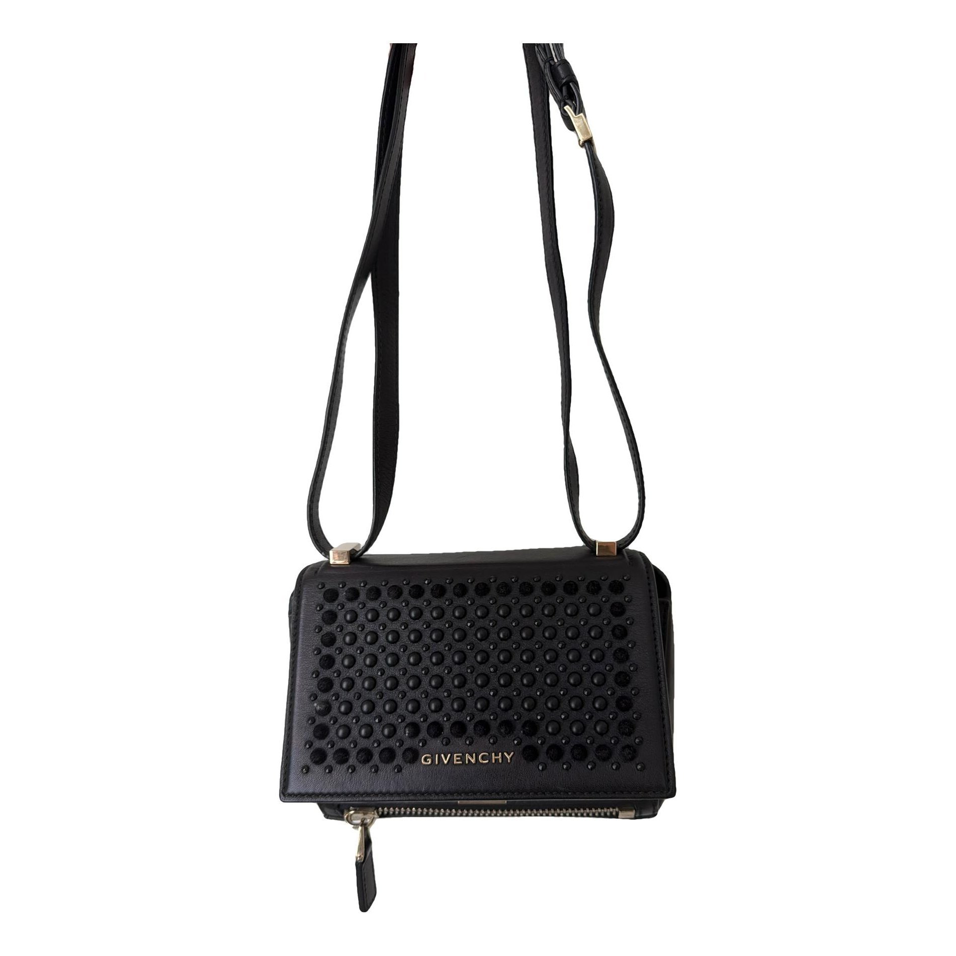 Pandora Box leather handbag