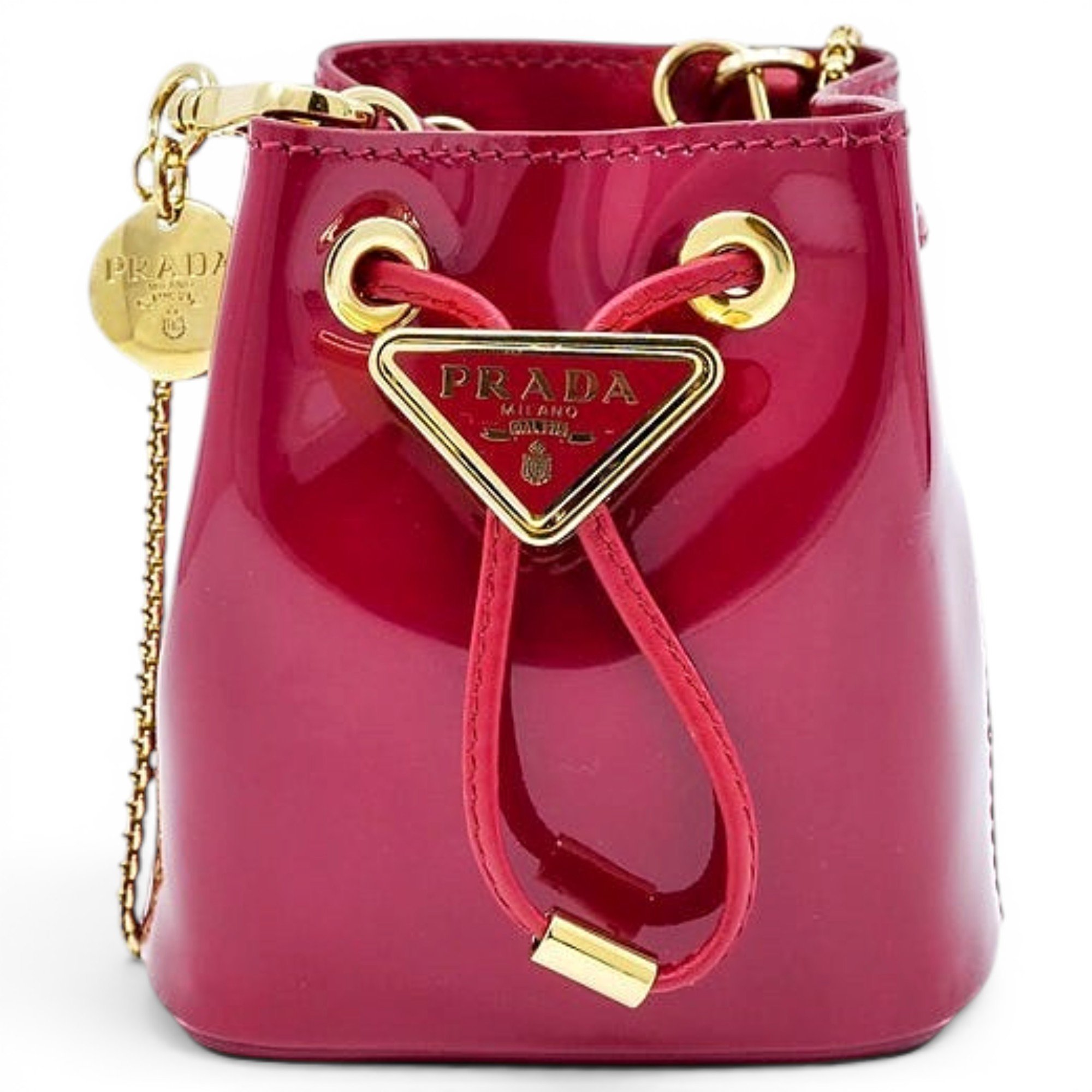 Patent leather crossbody bag