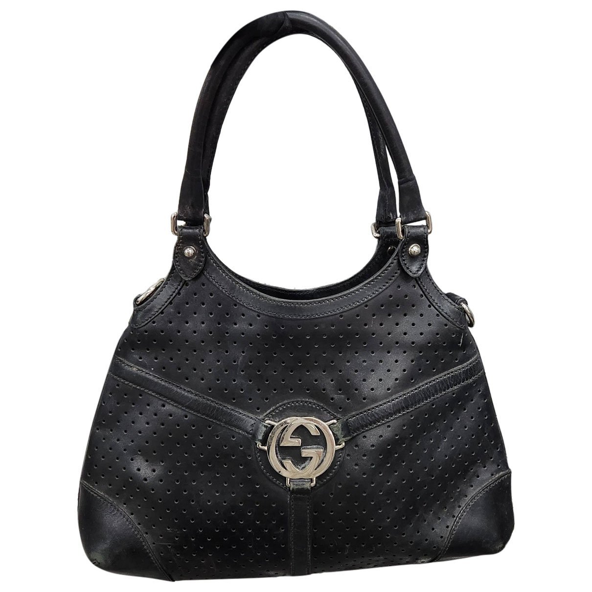 Britt leather handbag