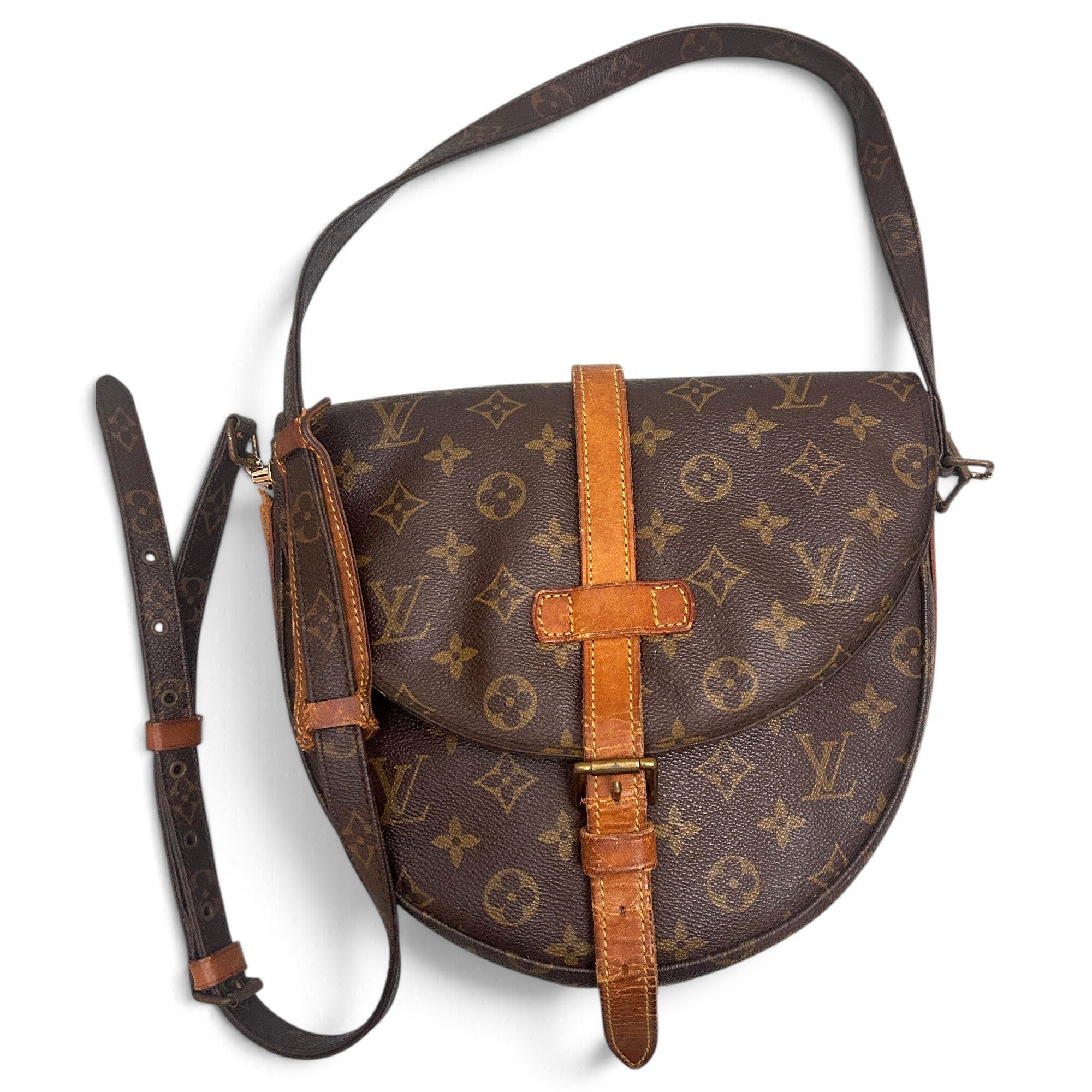 Chantilly leather crossbody bag