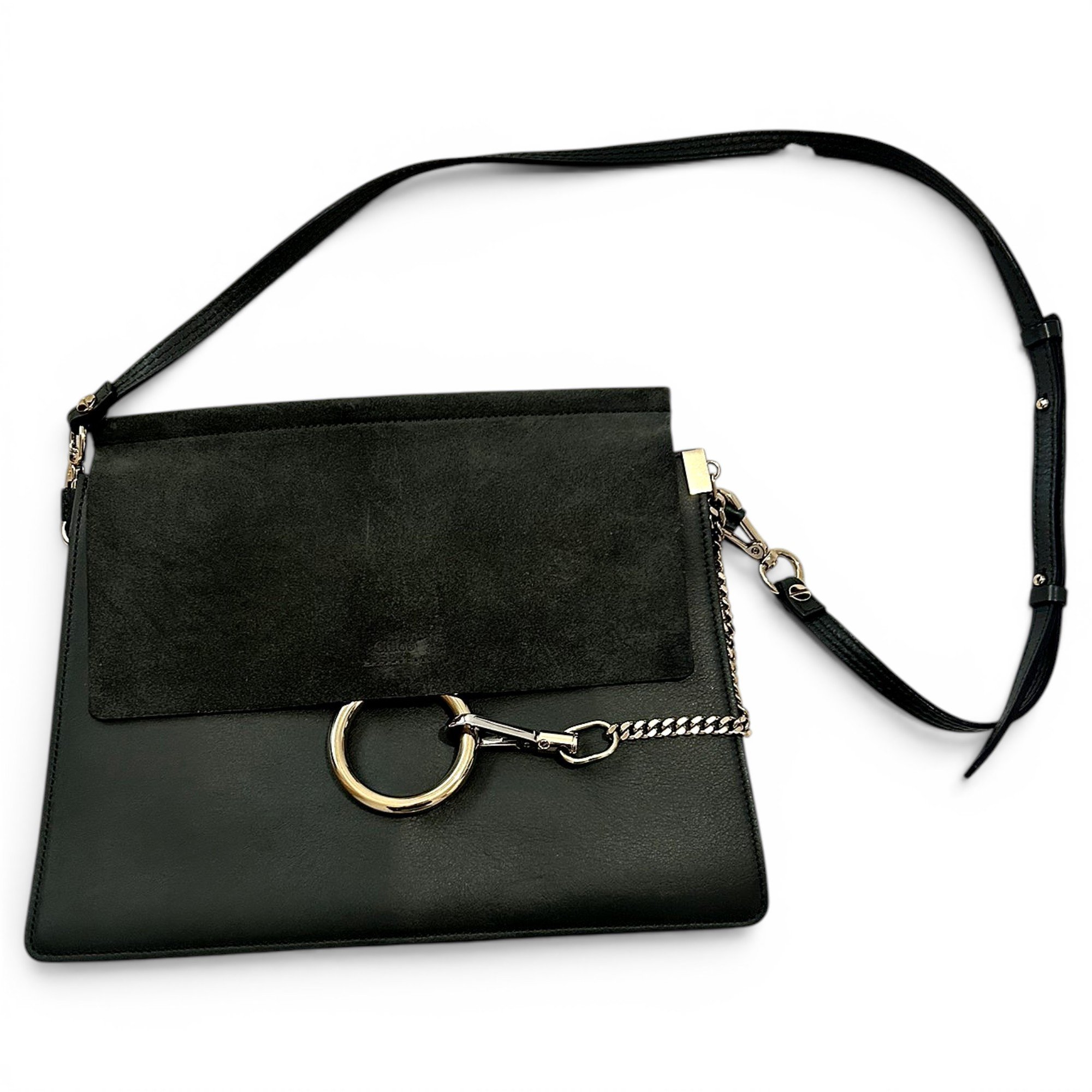 Faye leather handbag