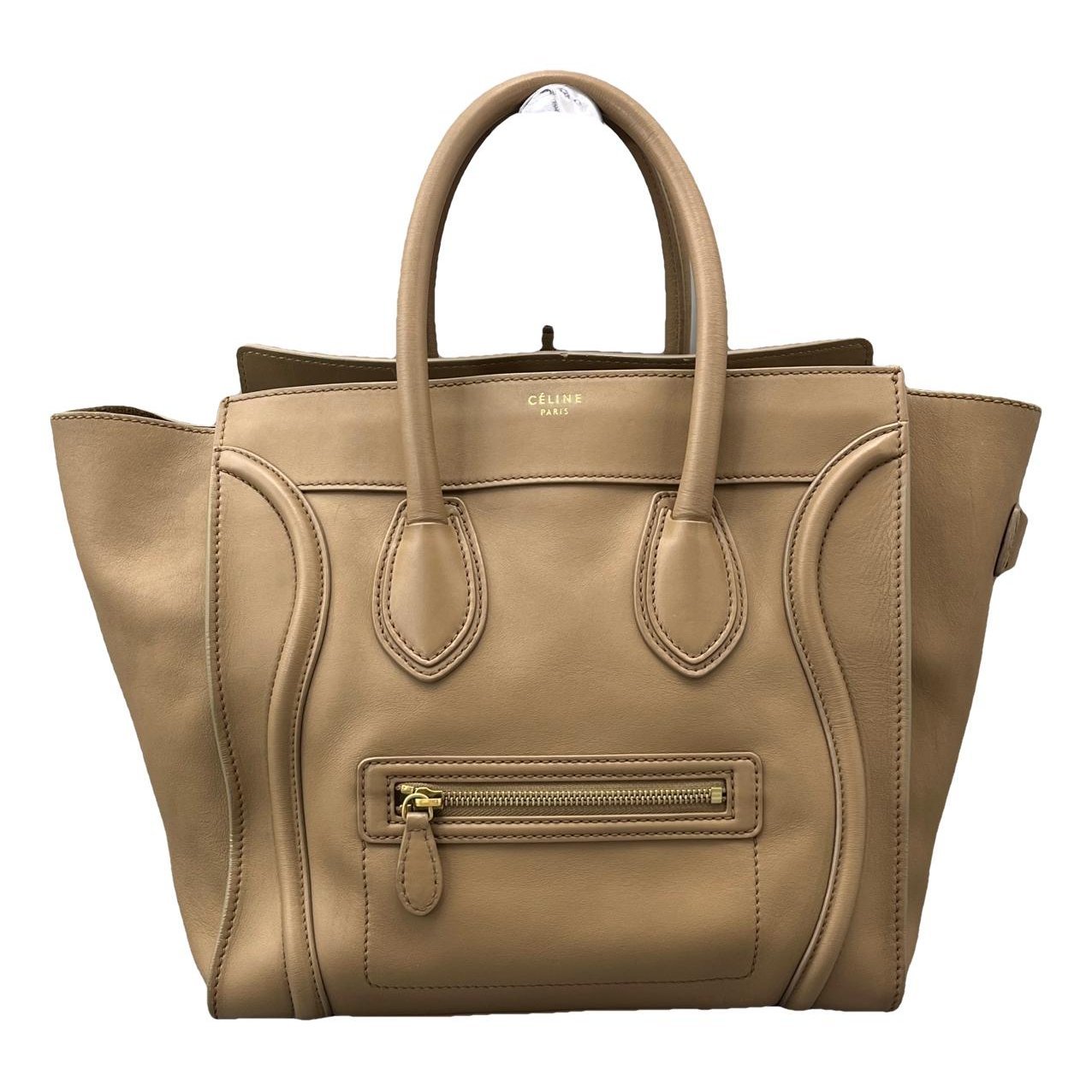 Luggage leather handbag