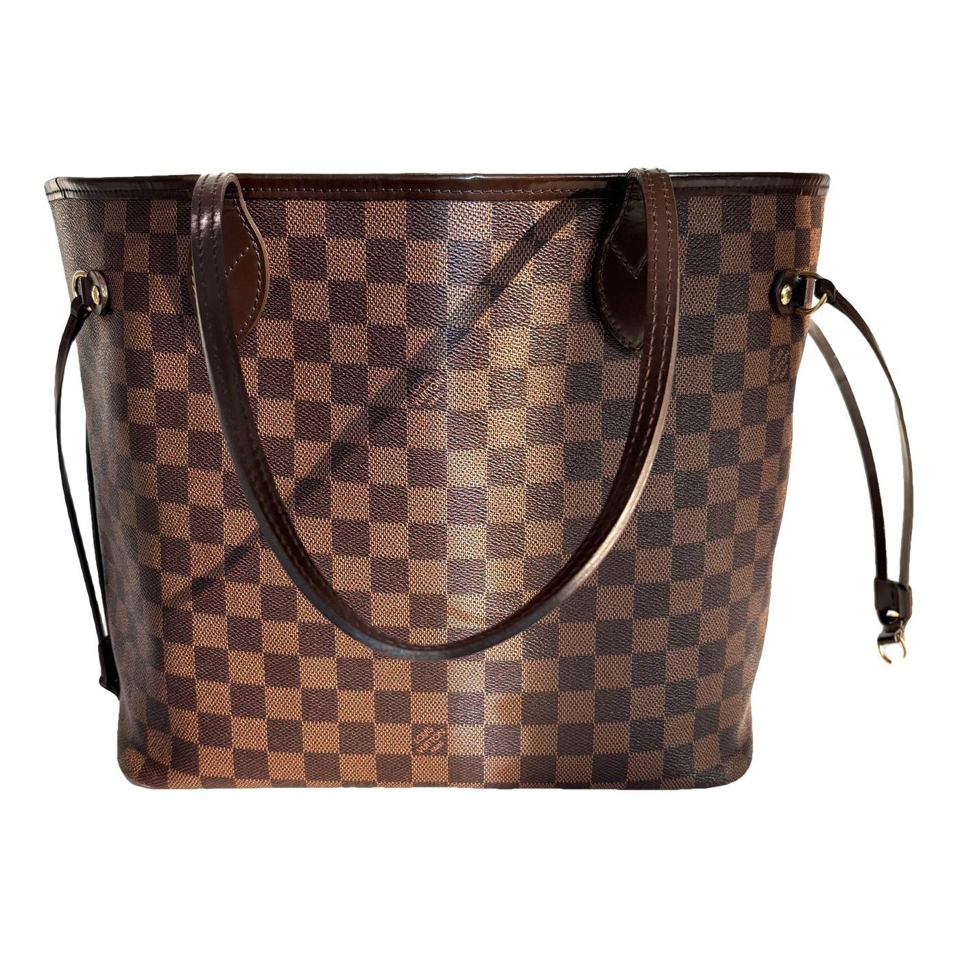 Louis Vuitton Neverfull leather handbag