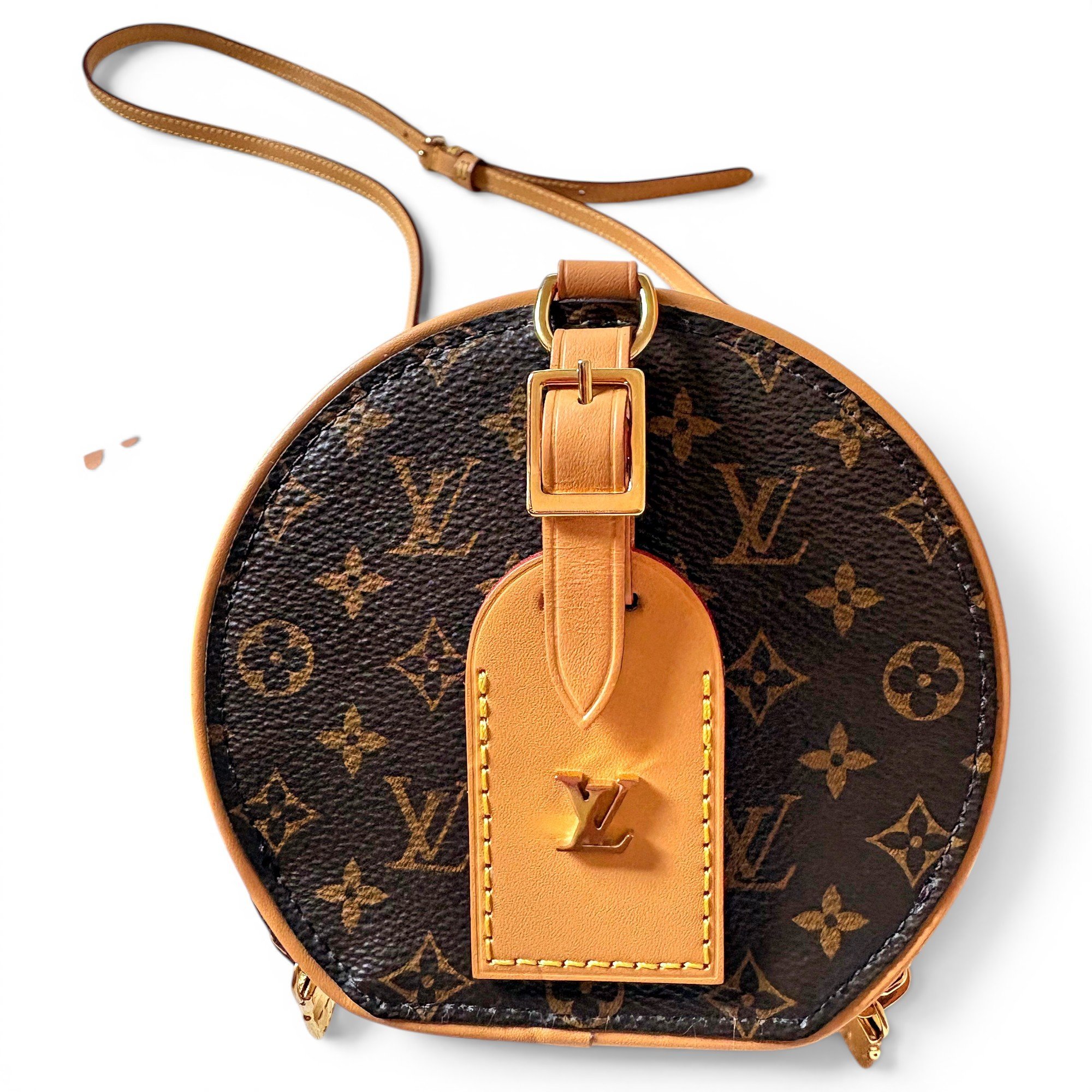 Louis Vuitton Petite Boîte Chapeau leather mini bag