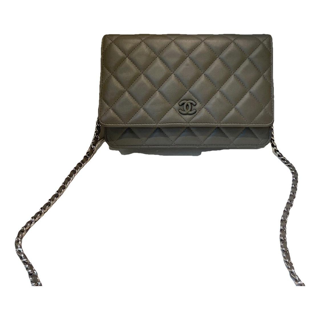 Wallet On Chain Timeless/Classique leather crossbody bag
