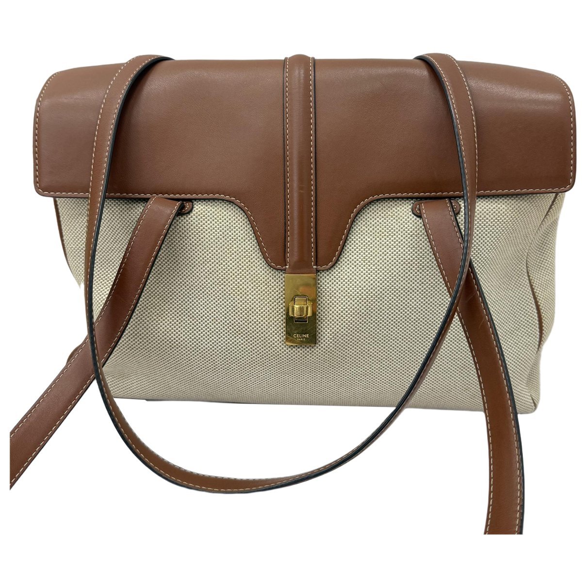 Sac 16 leather handbag