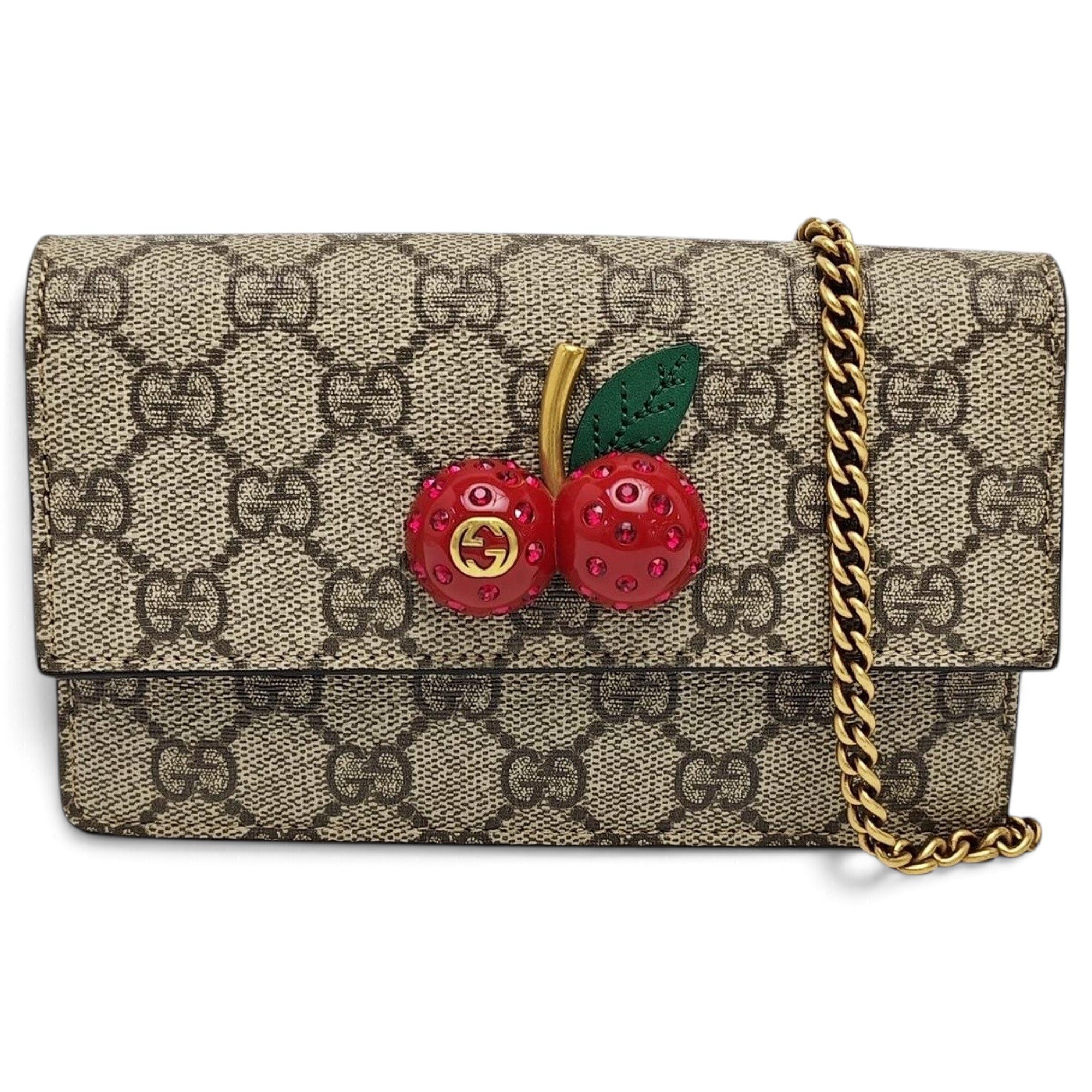 Ophidia GG Supreme leather handbag