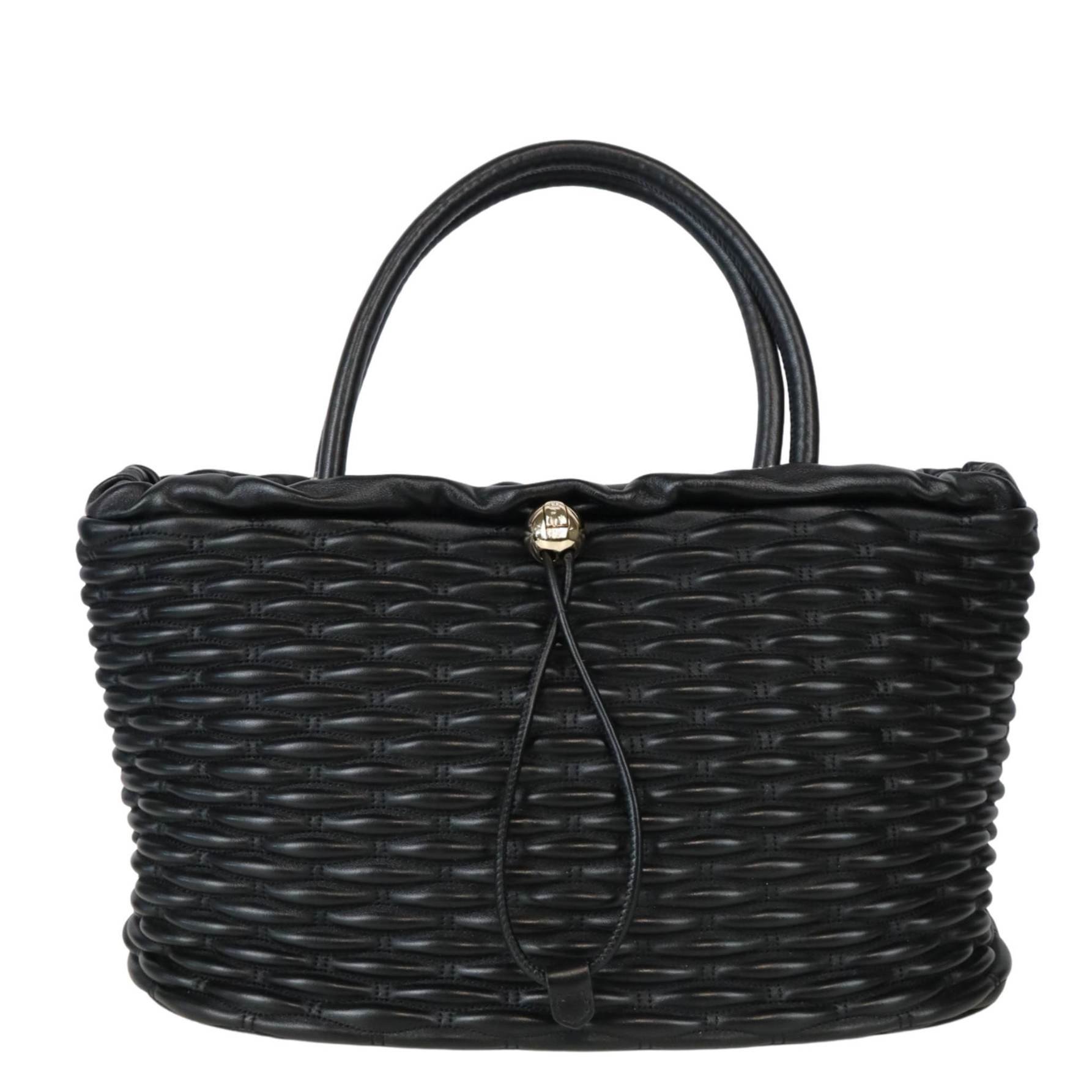 Leather handbag