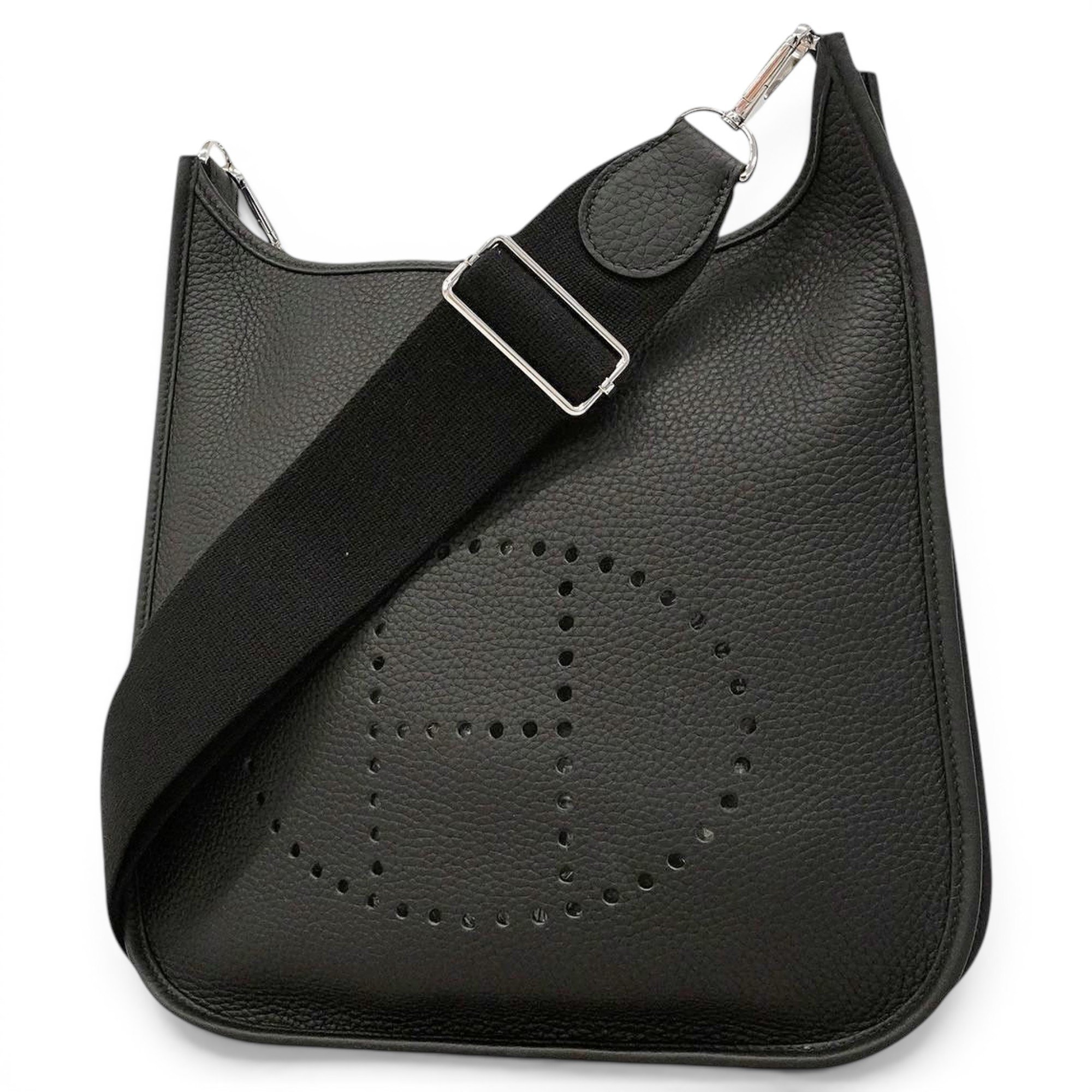 Evelyne leather handbag