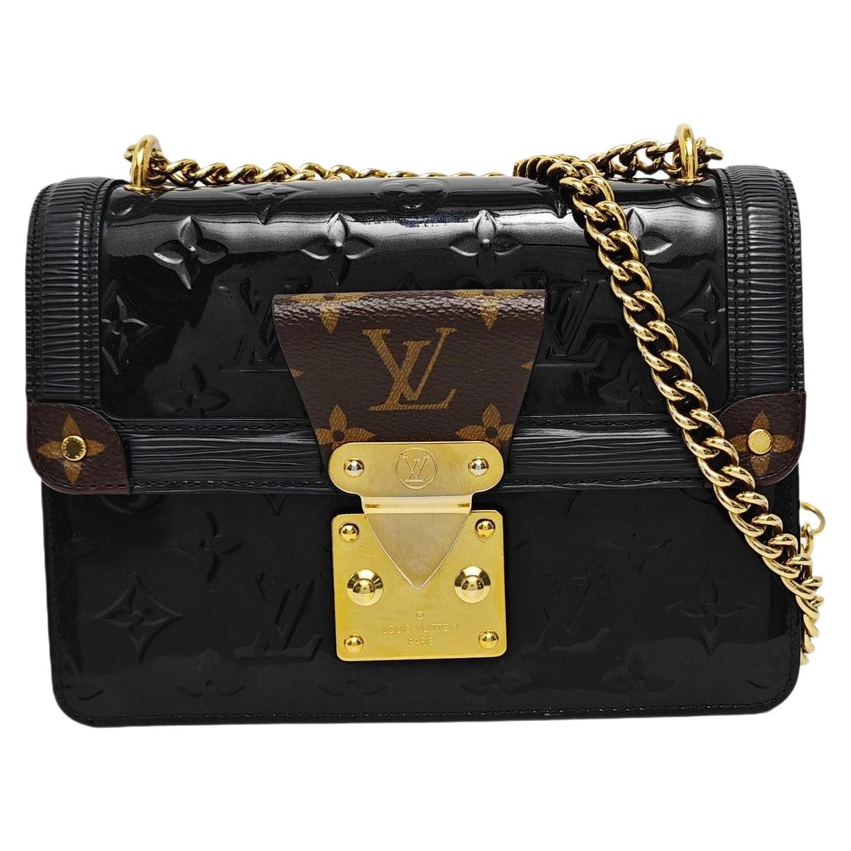 LV Wynwood patent leather handbag