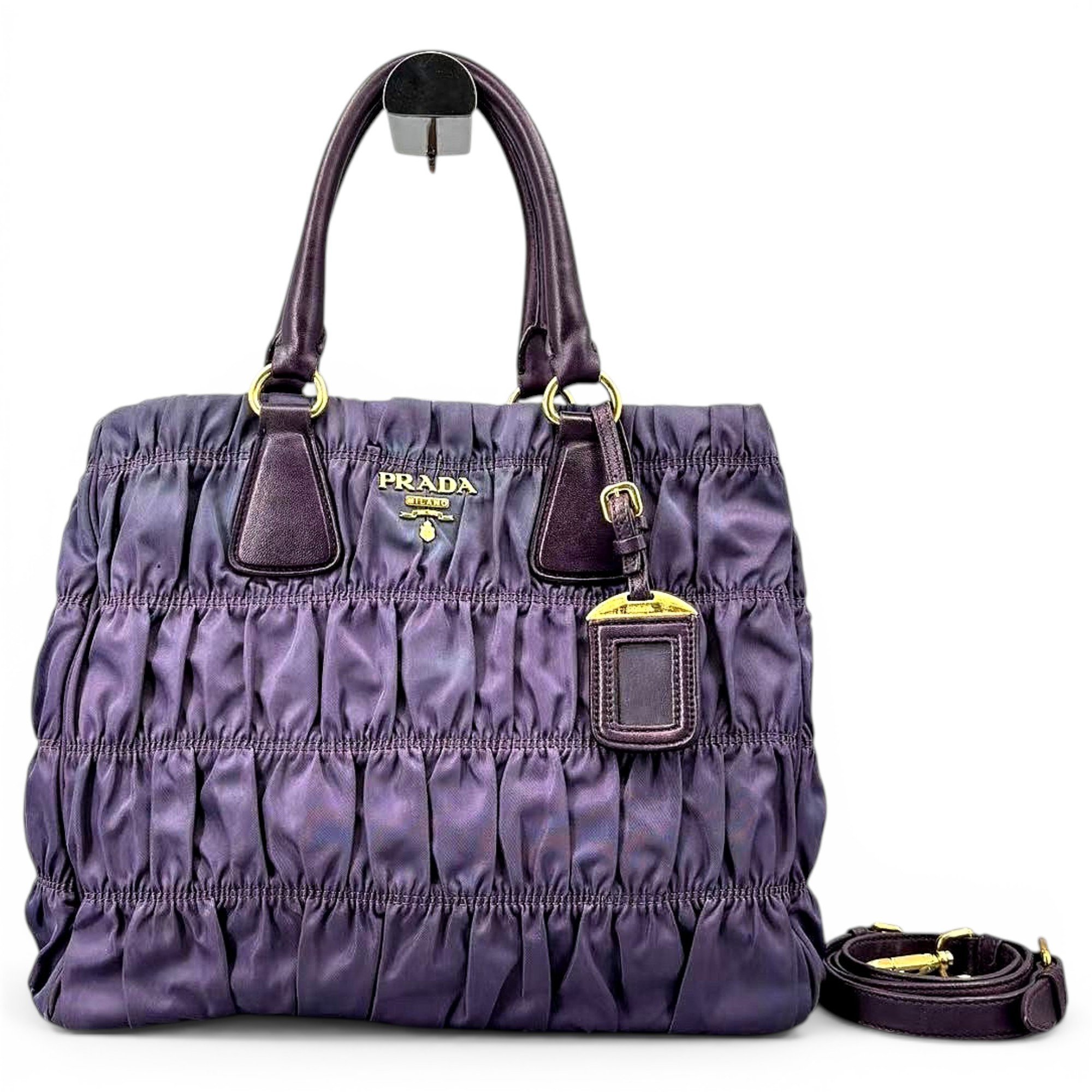 Leather crossbody bag