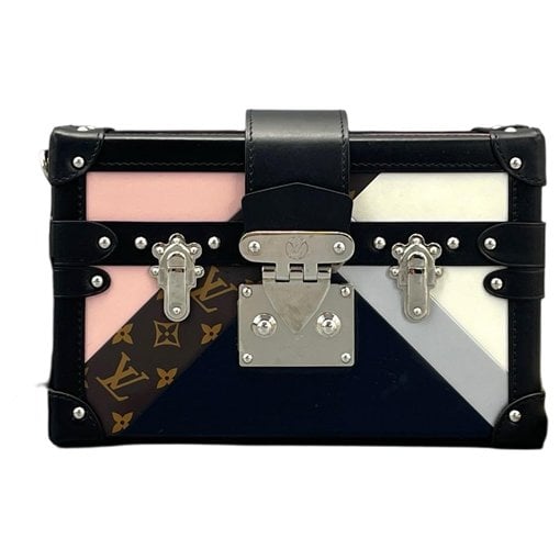 Petite Malle leather handbag
