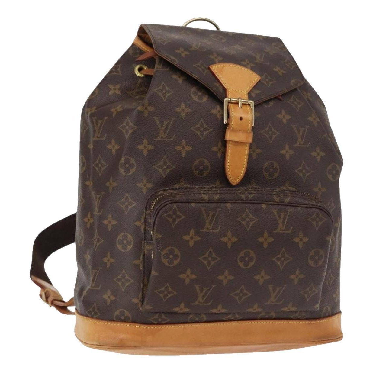 Louis Vuitton Montsouris cloth backpack