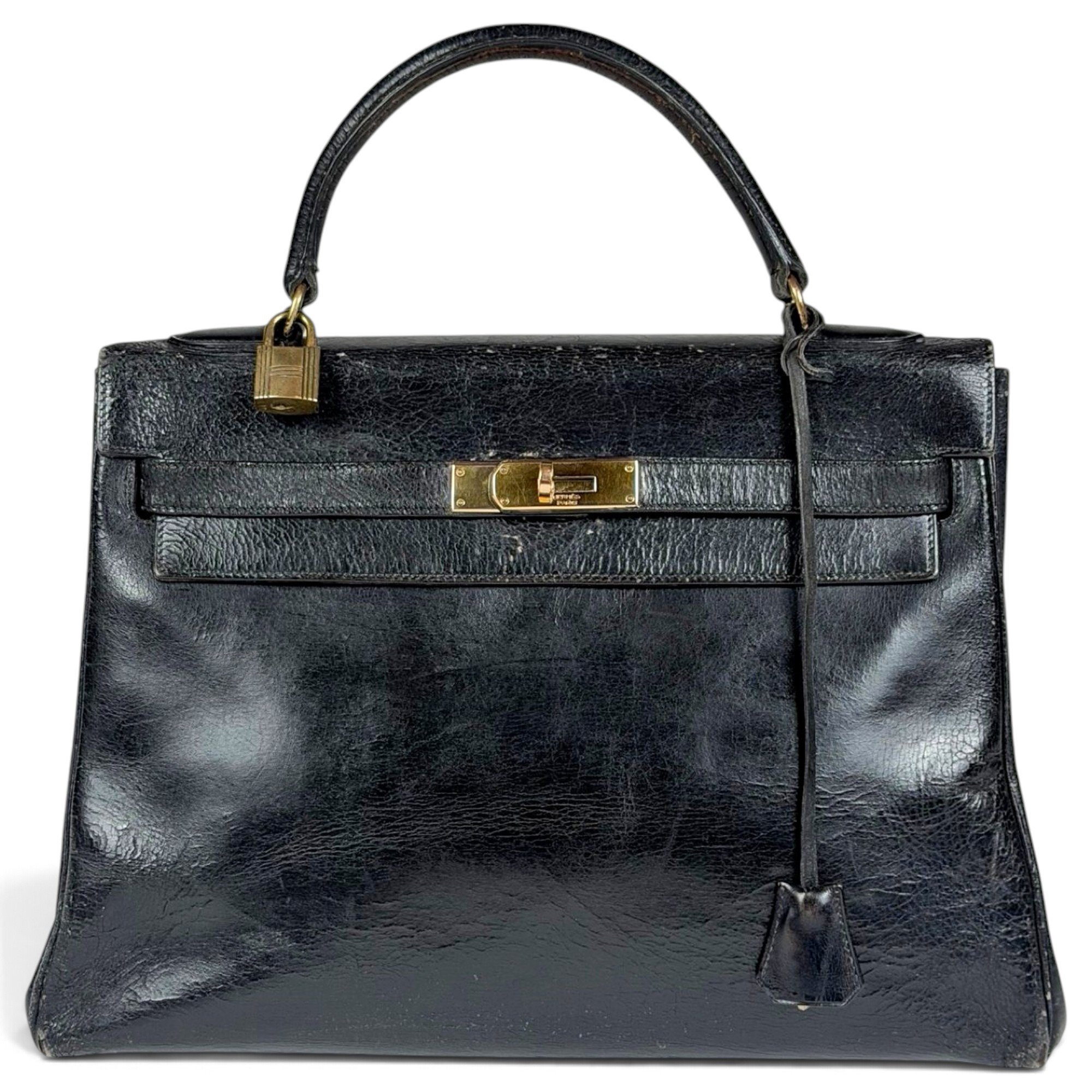 Kelly 32 leather handbag
