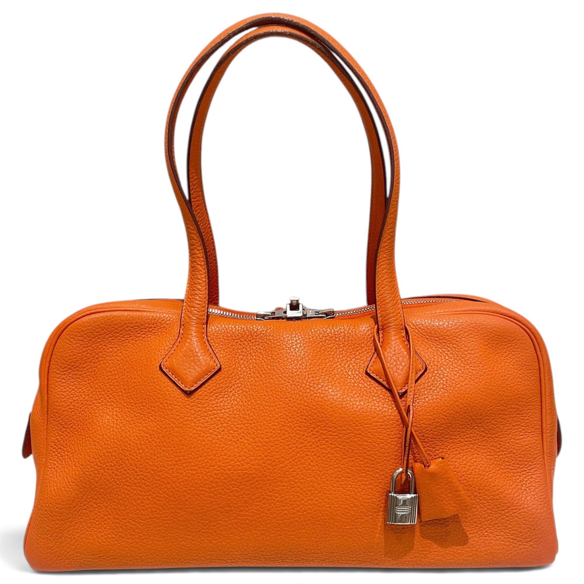 Victoria leather handbag