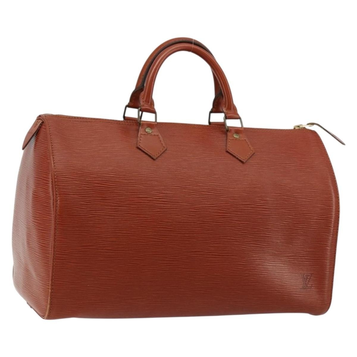 Speedy leather handbag