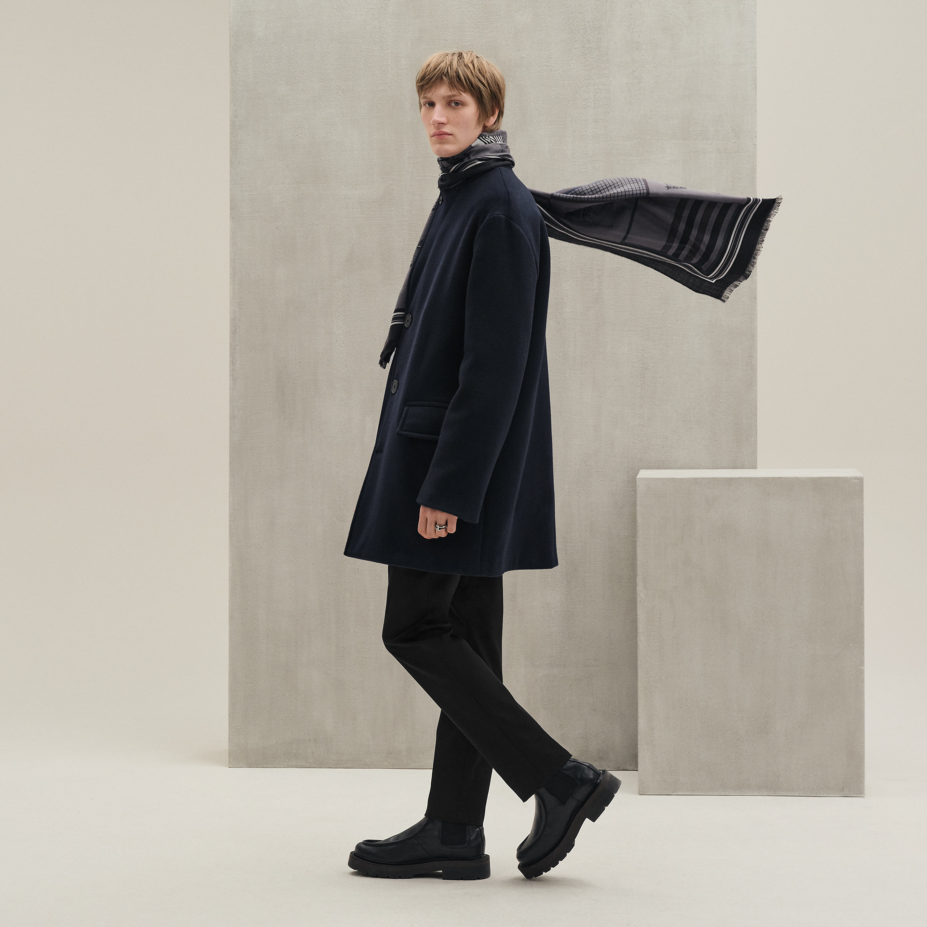 Petit Paul cashmere coat