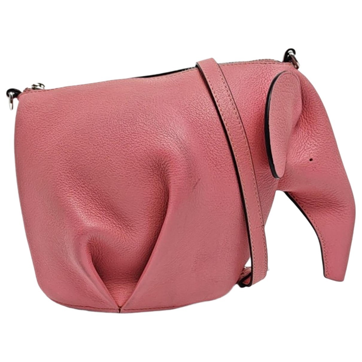 Animals leather crossbody bag