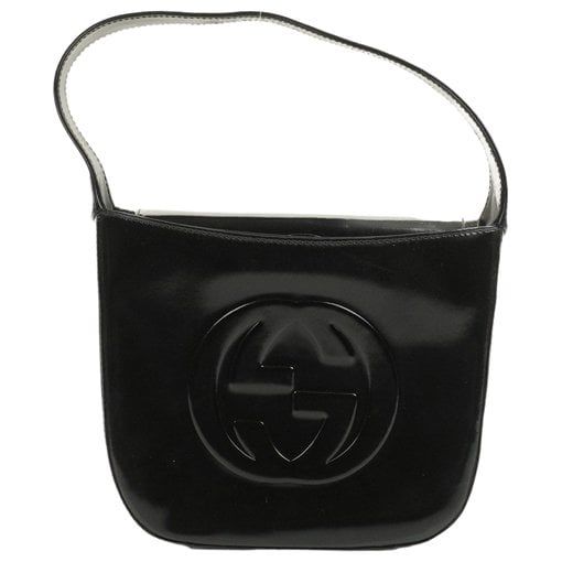 Patent leather handbag