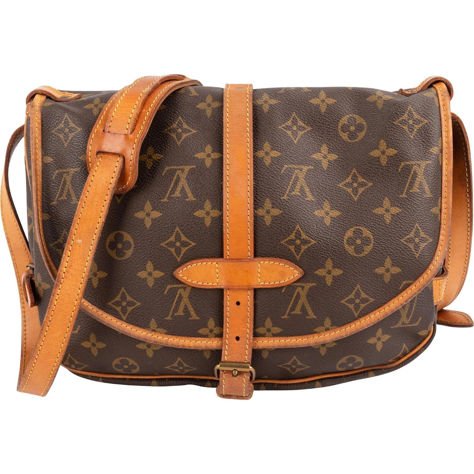 Louis Vuitton Saumur leather crossbody bag