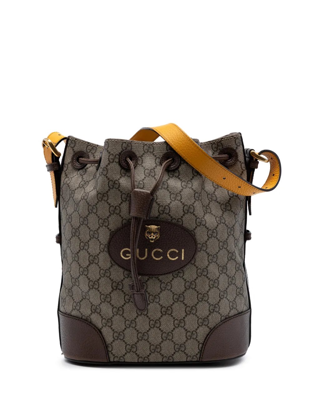 2000-2015 GG Supreme Neo Vintage Drawstring Bucket Bag satchel
