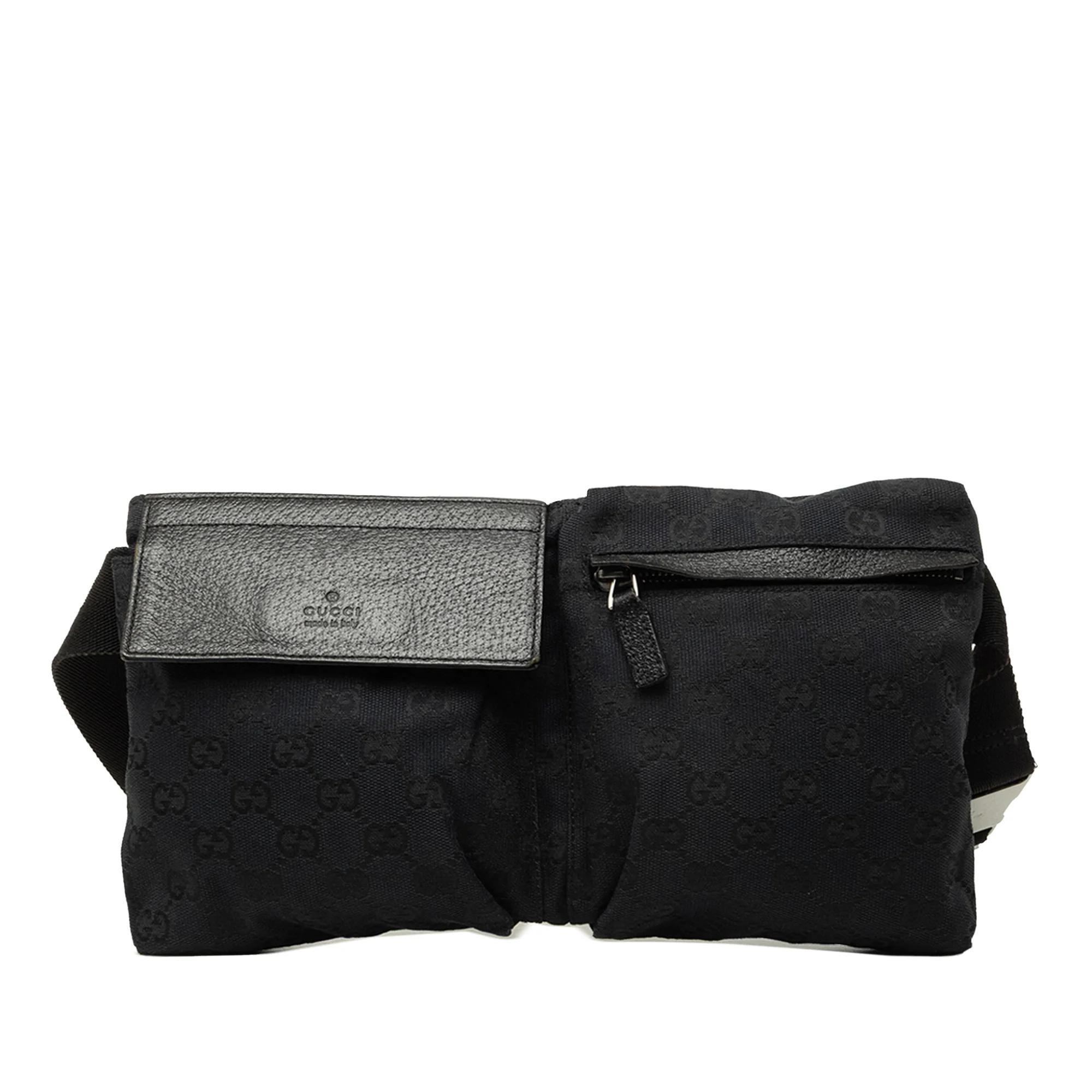Gucci B leather handbag