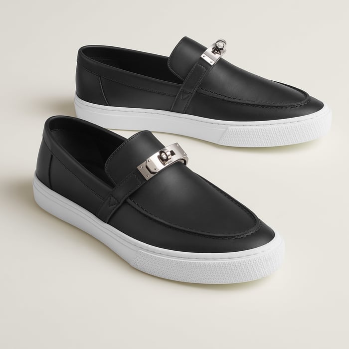 Noir Game Slip-on Sneaker