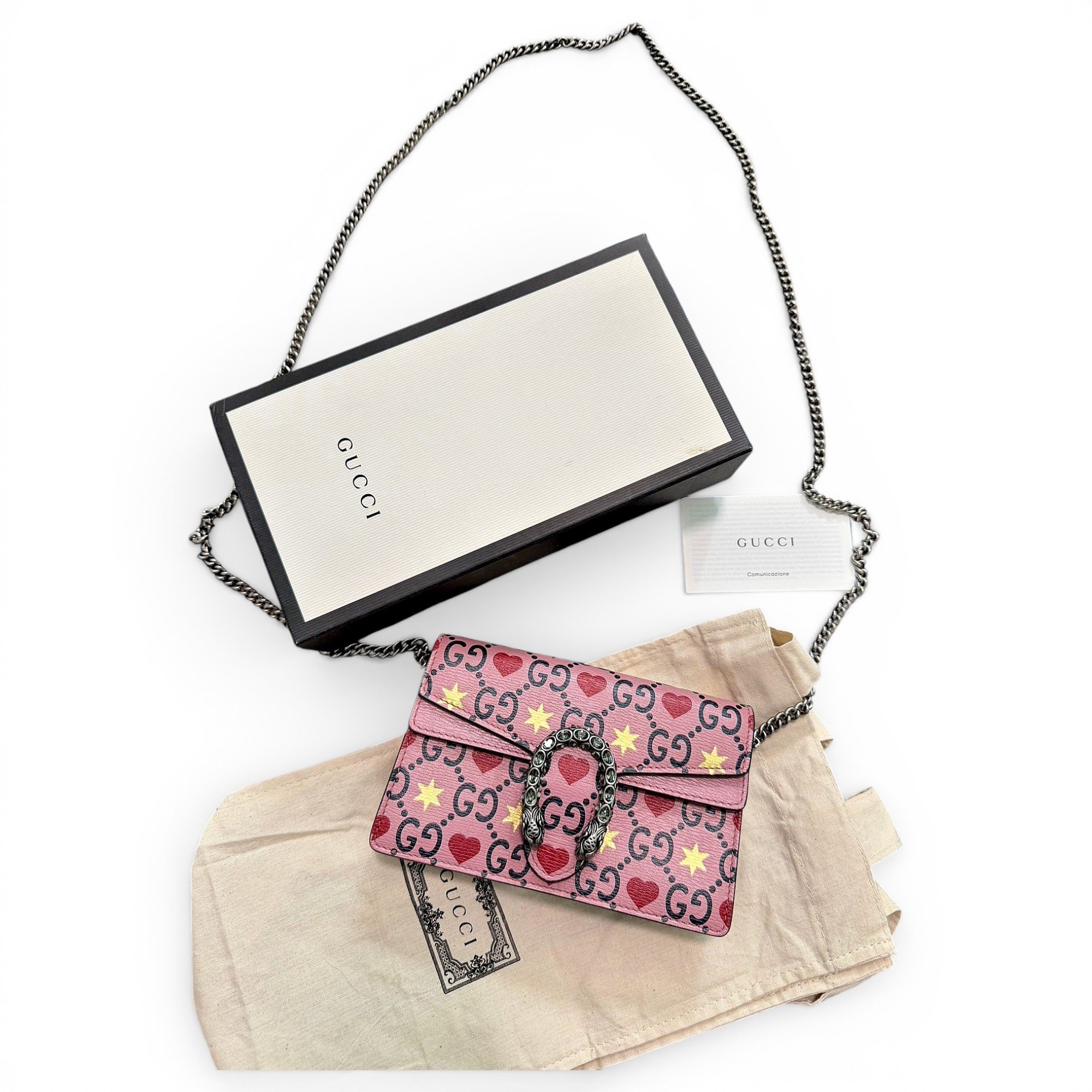 Dionysus Super Mini leather crossbody bag