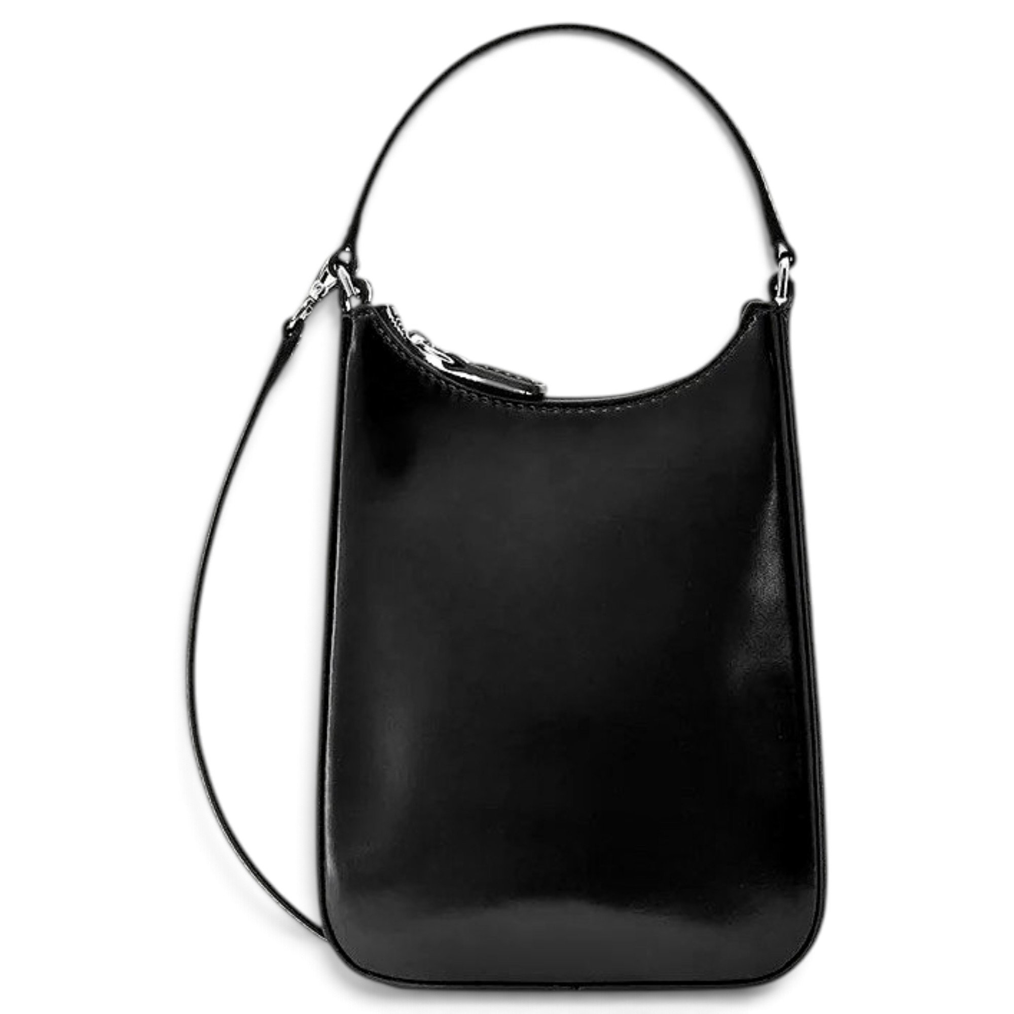 Leather crossbody bag