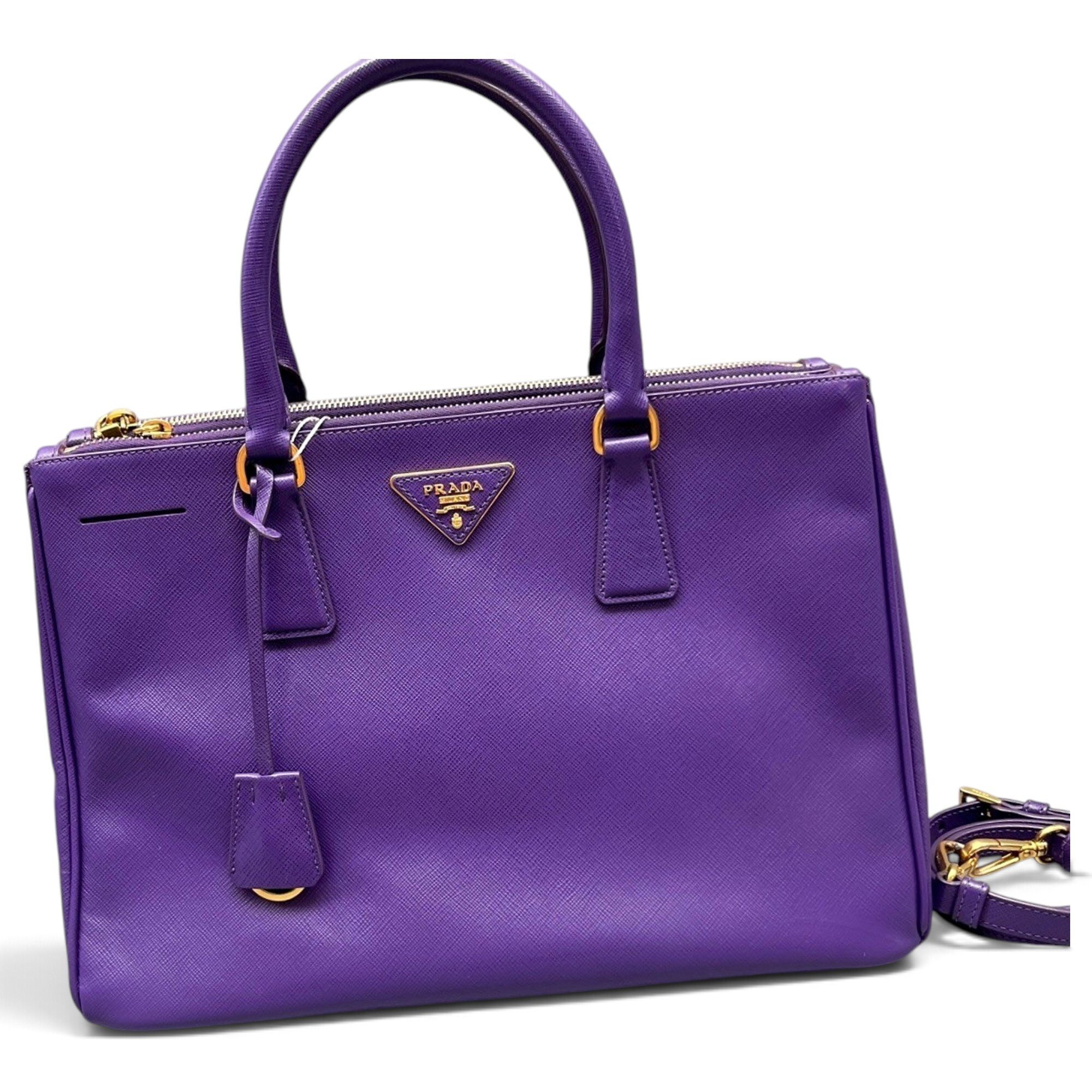 Galleria leather handbag