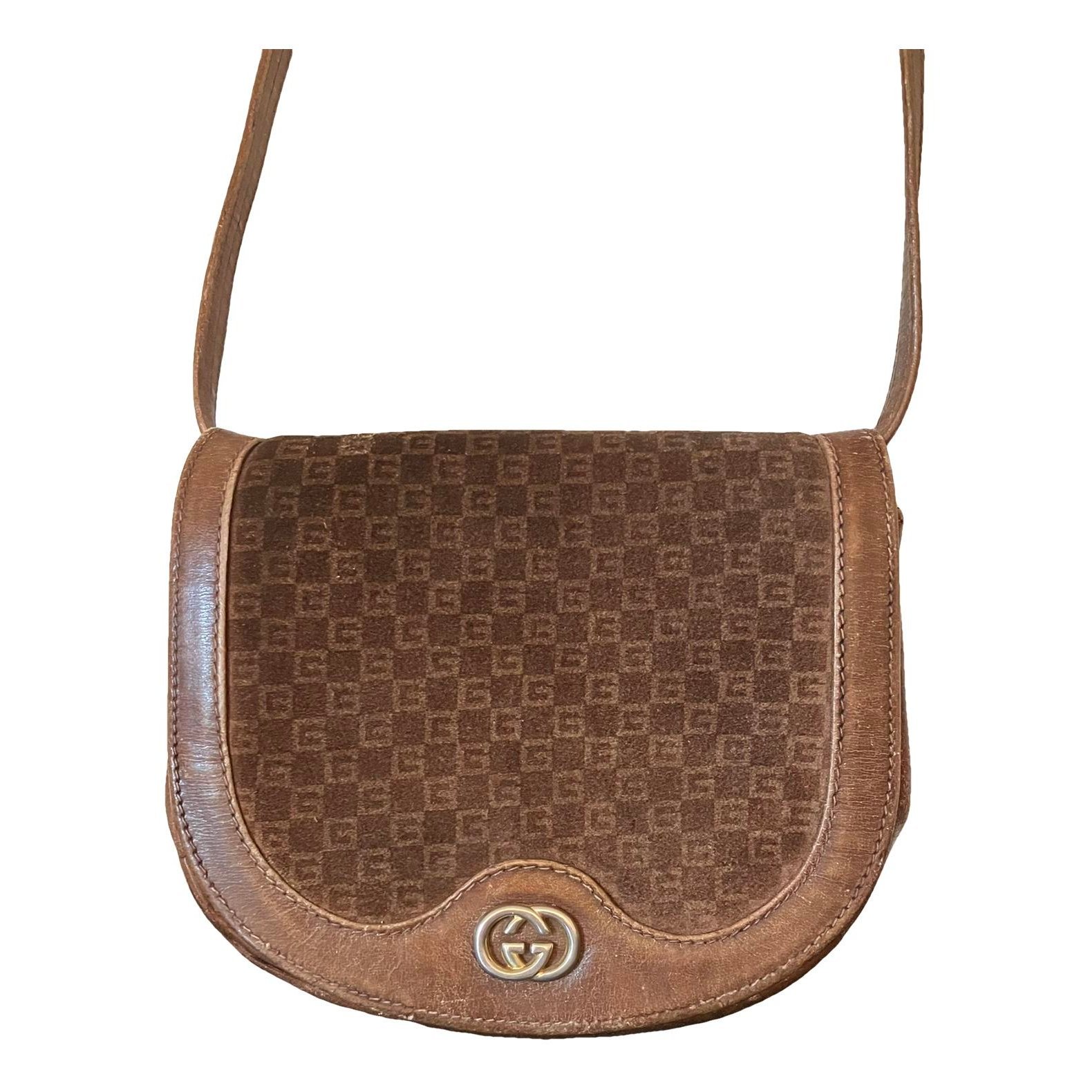 Leather crossbody bag