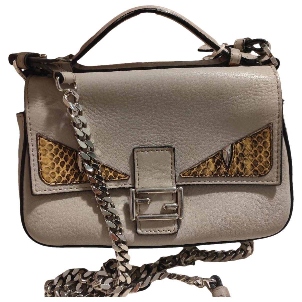 Fendi Baguette leather crossbody bag