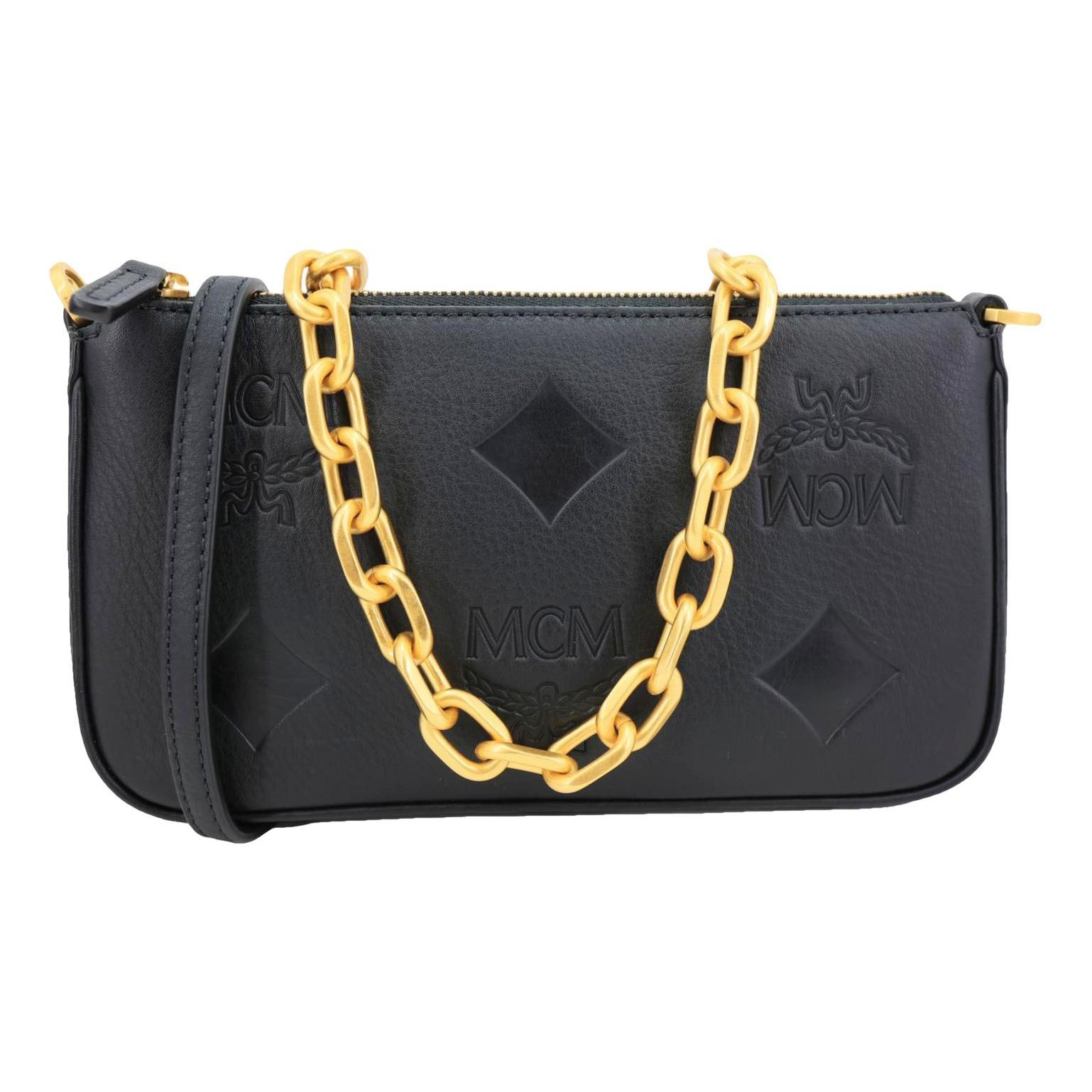 Leather crossbody bag