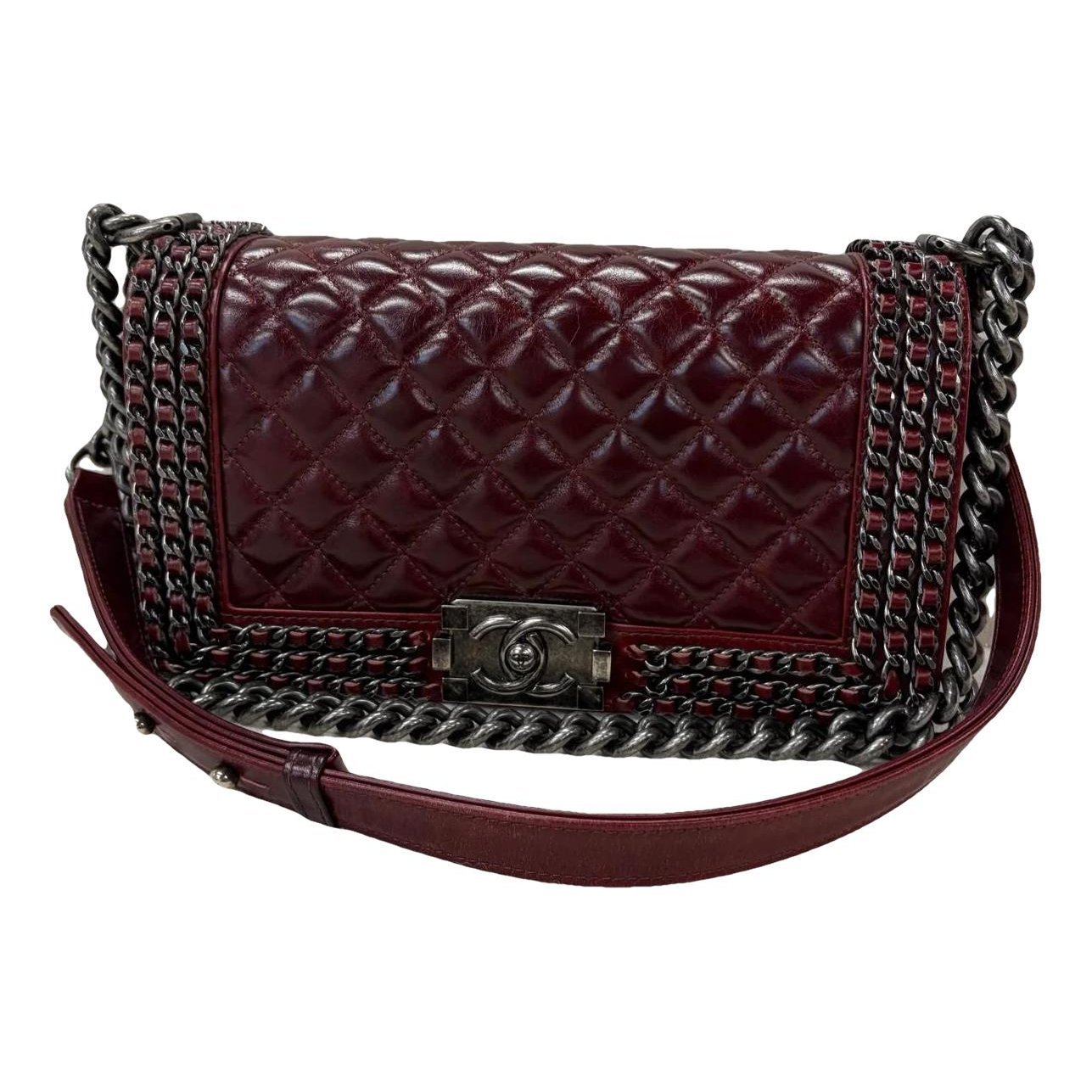 Boy leather handbag