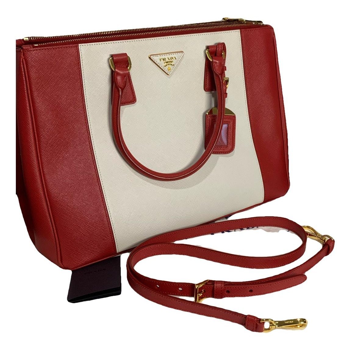 Galleria leather handbag