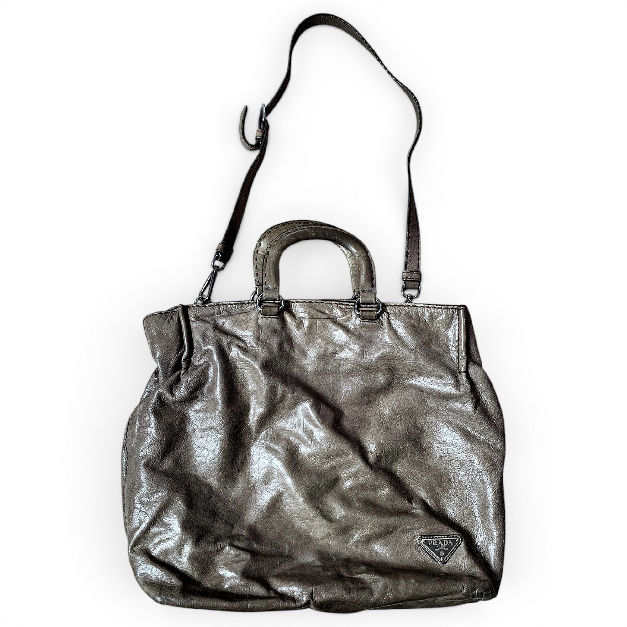 Odette leather handbag
