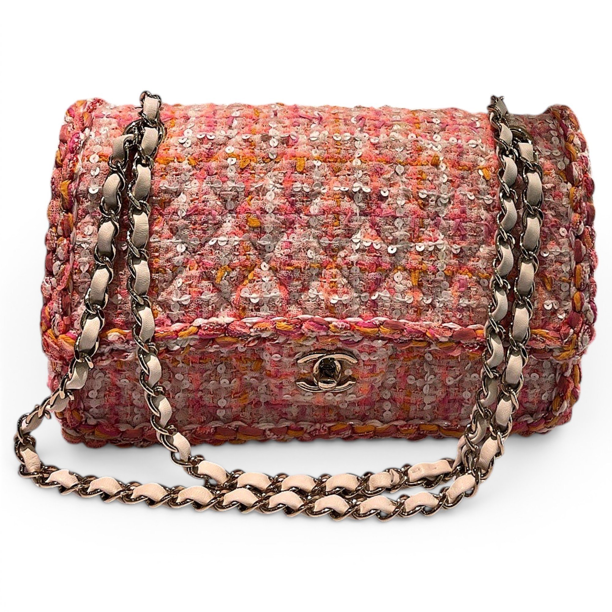 Timeless/Classique tweed crossbody bag